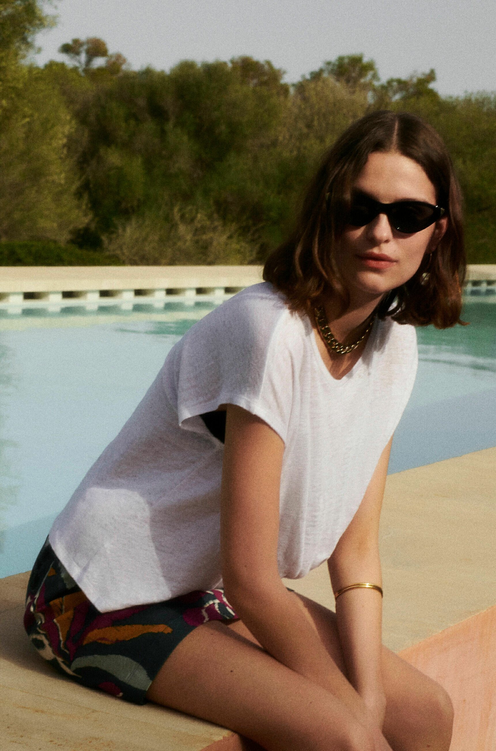 t shirt timeo blanc femme T-shirt timeo blanc femme