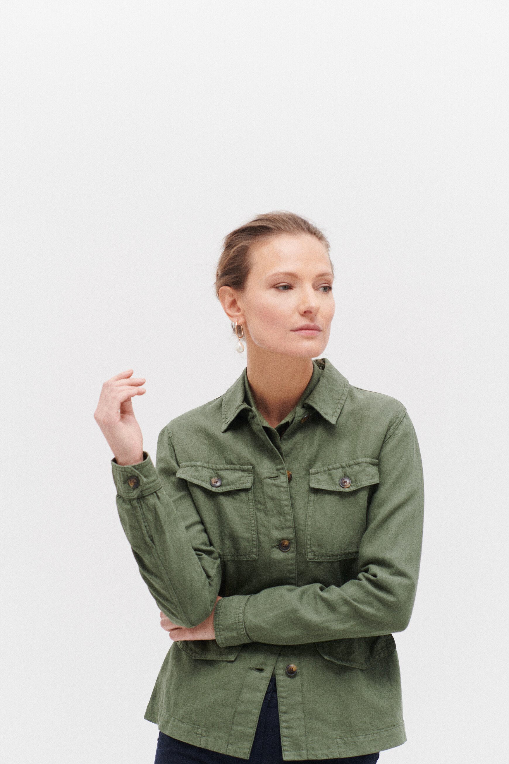 veste grace vert kaki femme veste grace vert kaki femme