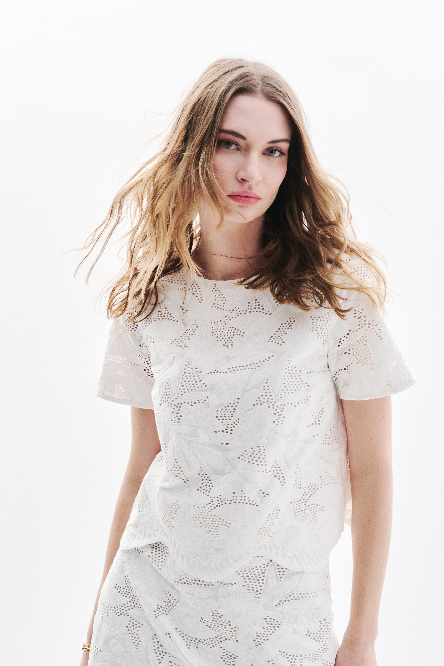 blouse calvie ecru femme Blouse Calvie ecru femme