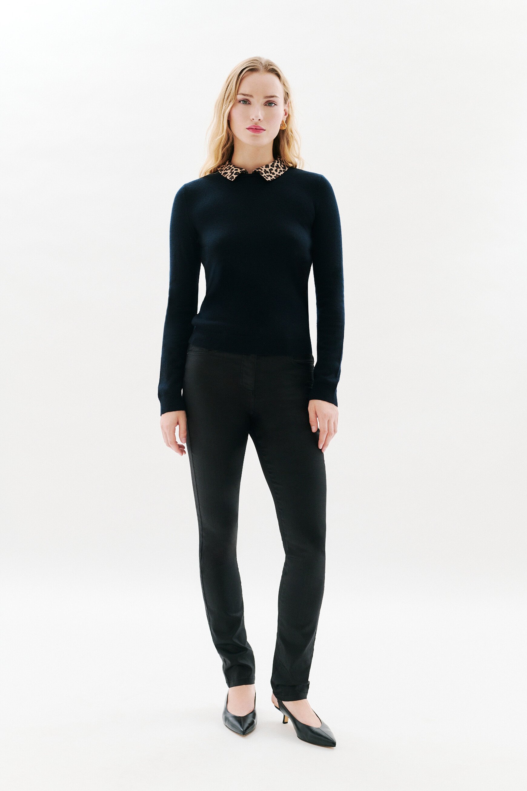 maglione mpaola nero donna Maglione mpaola nero donna