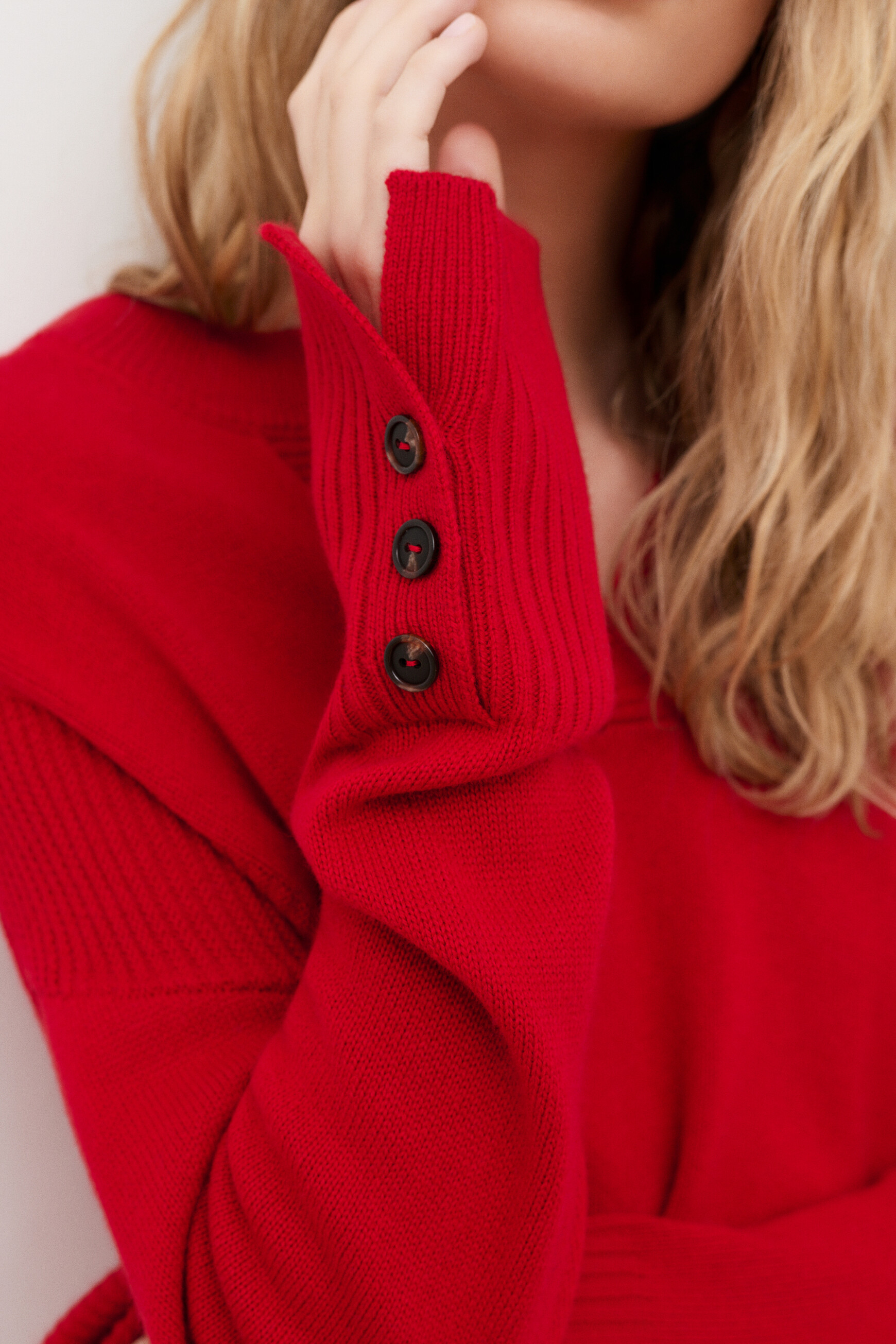 Mlancelot sweater red woman