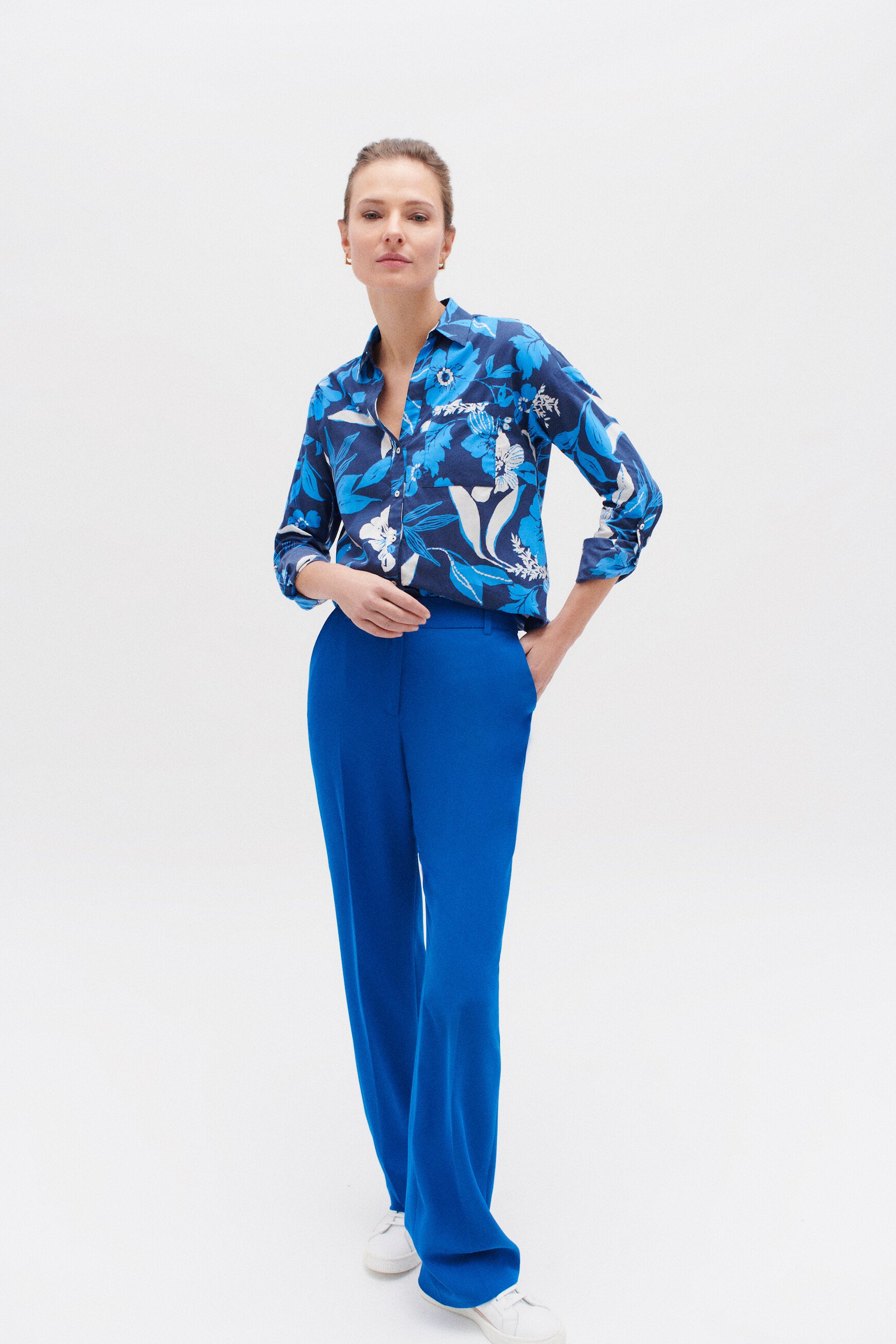 Bluse Florentine Blau blau damen