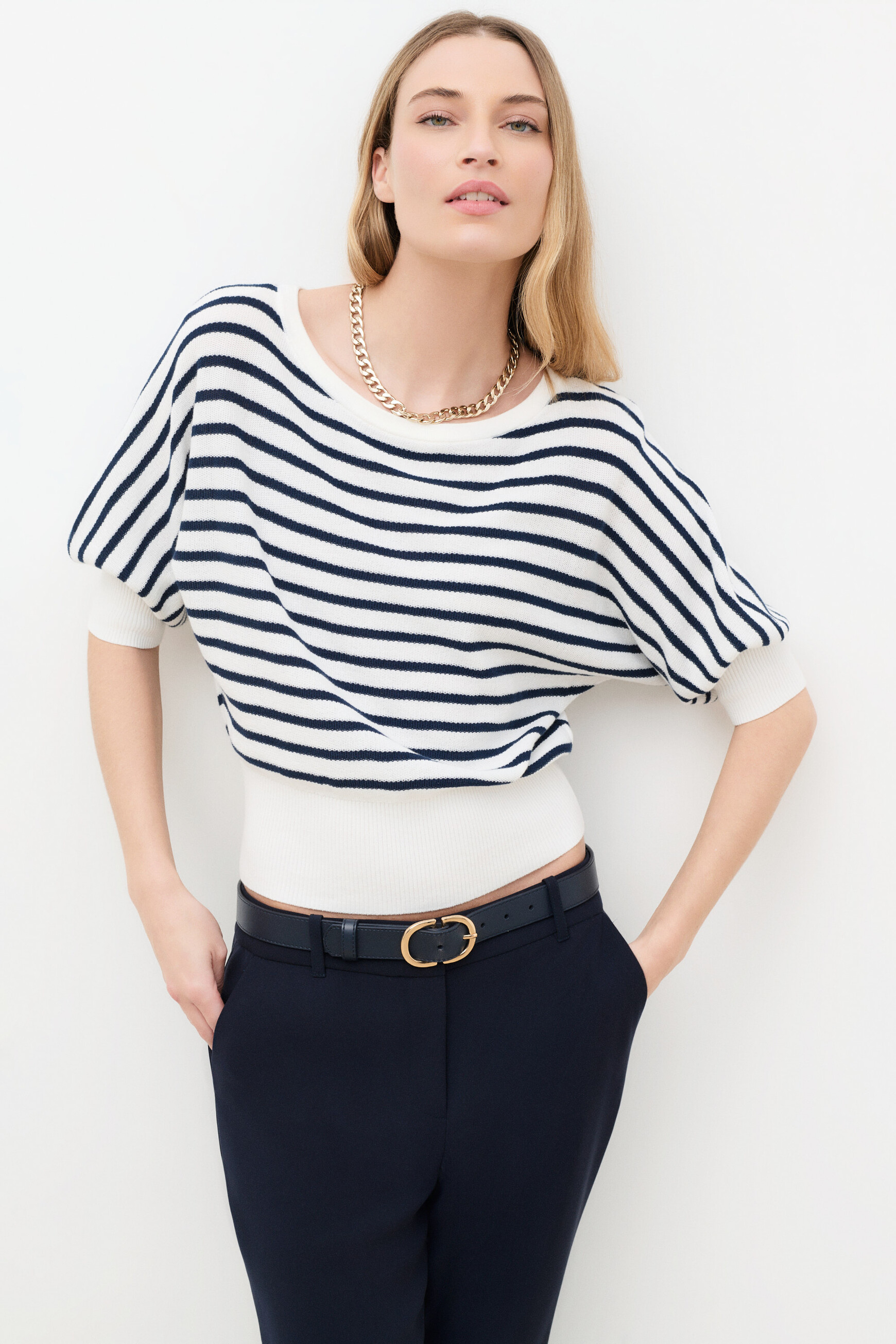Maglione Mjohanna ecru donna
