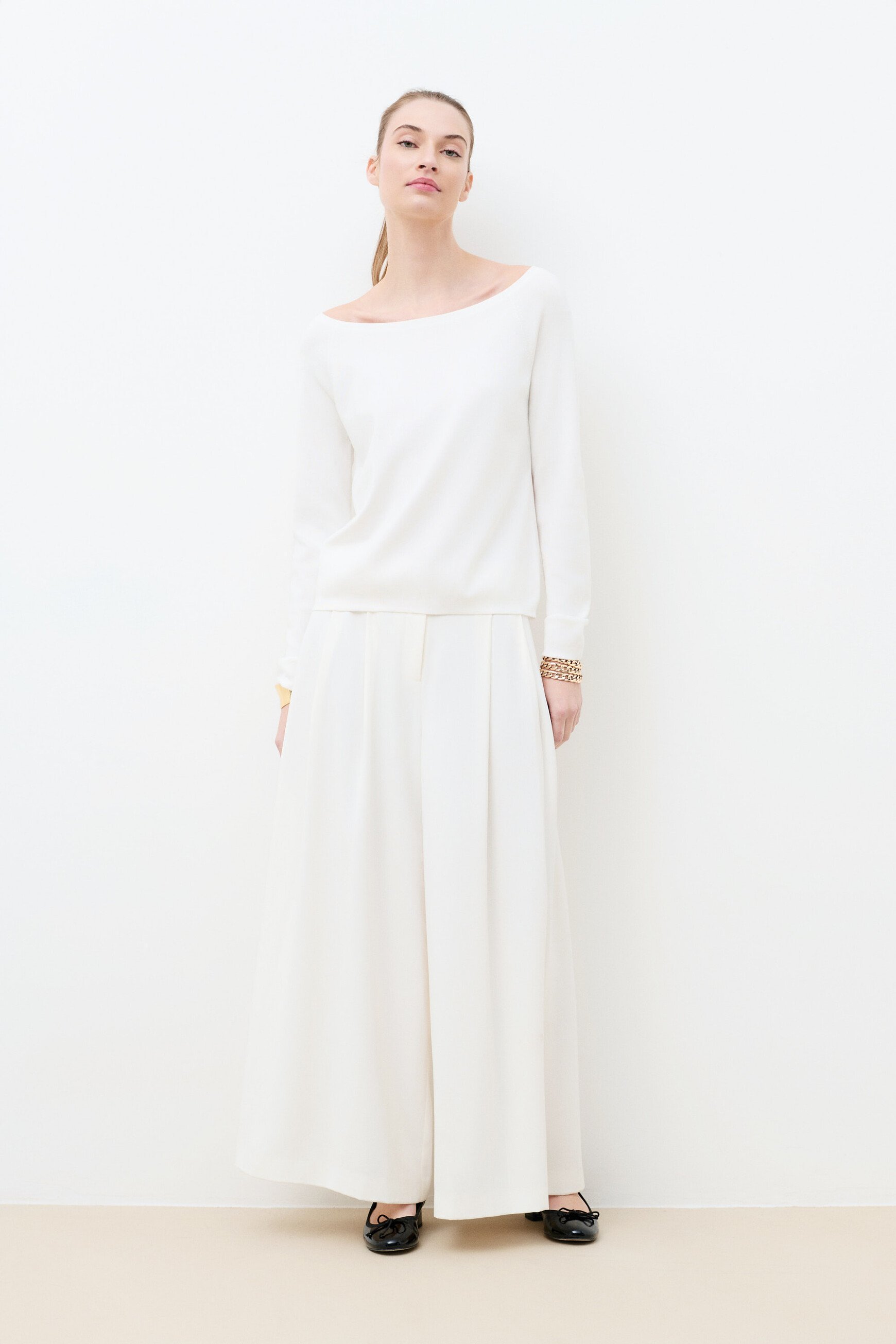 Mtara sweater ecru woman