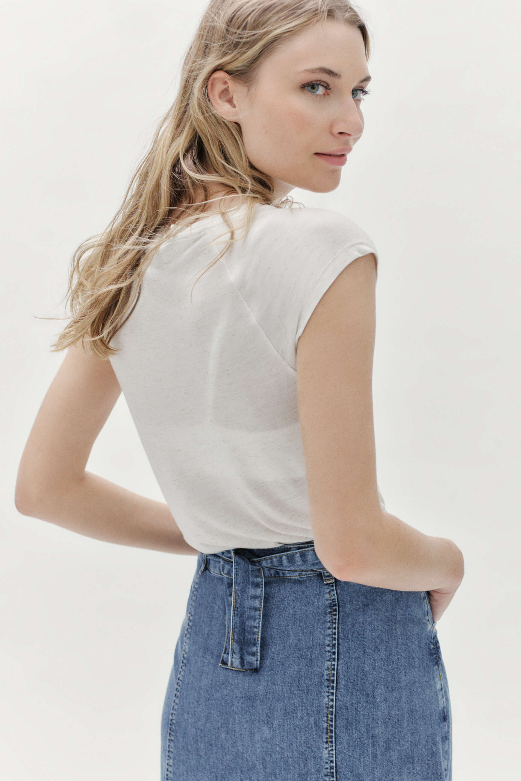 t shirt dakota avorio donna T-shirt Dakota avorio donna