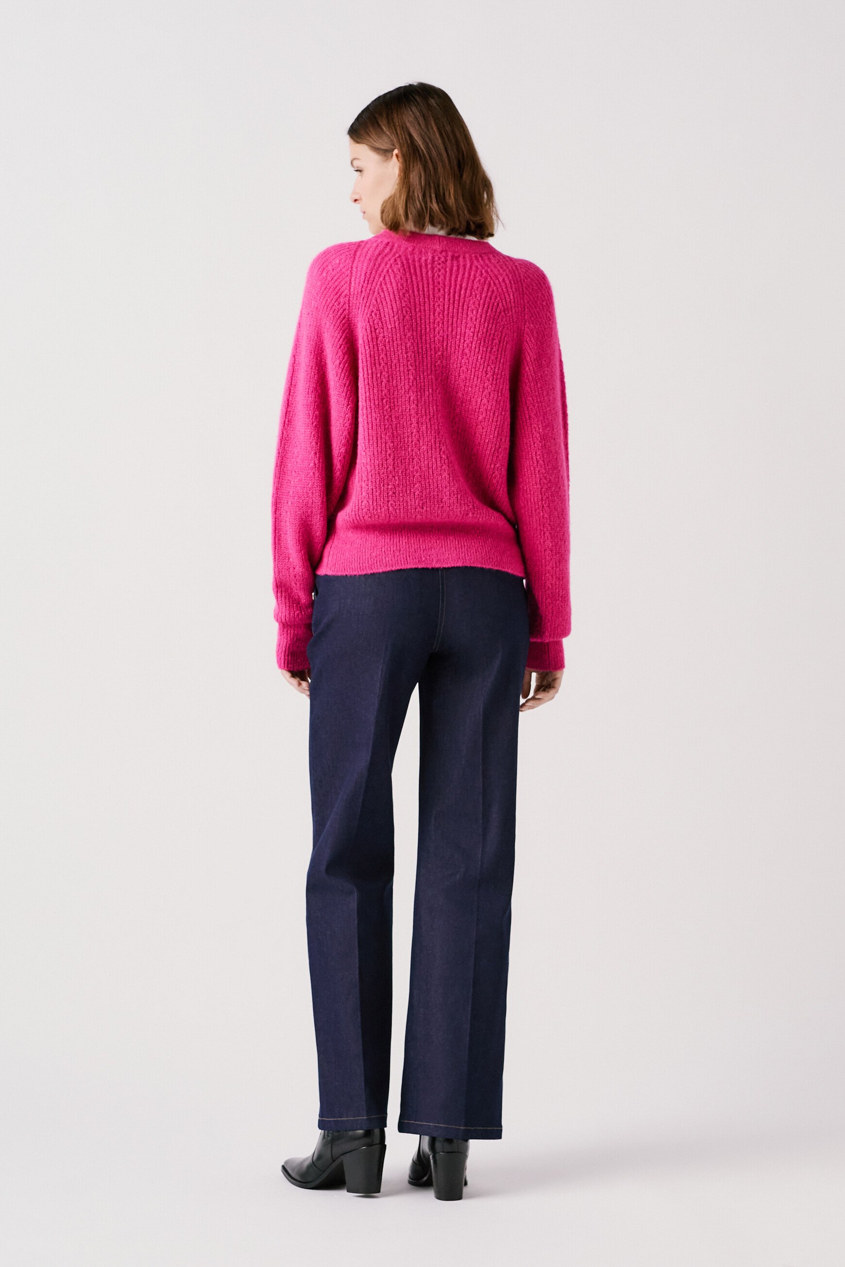 Mlamar Made in Italy vest pink woman