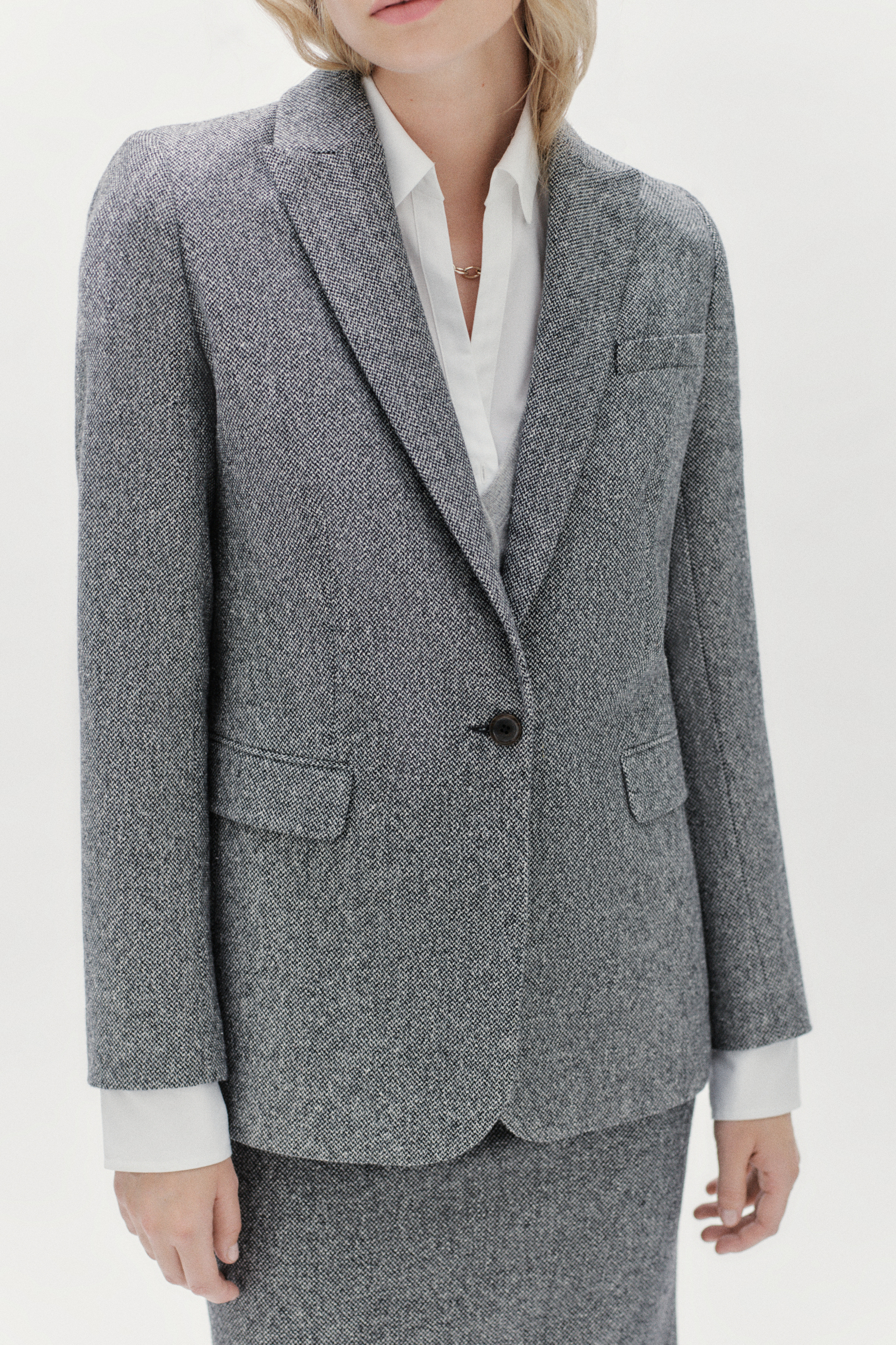 blazer zoe gris fonce femme blazer zoe gris fonce femme