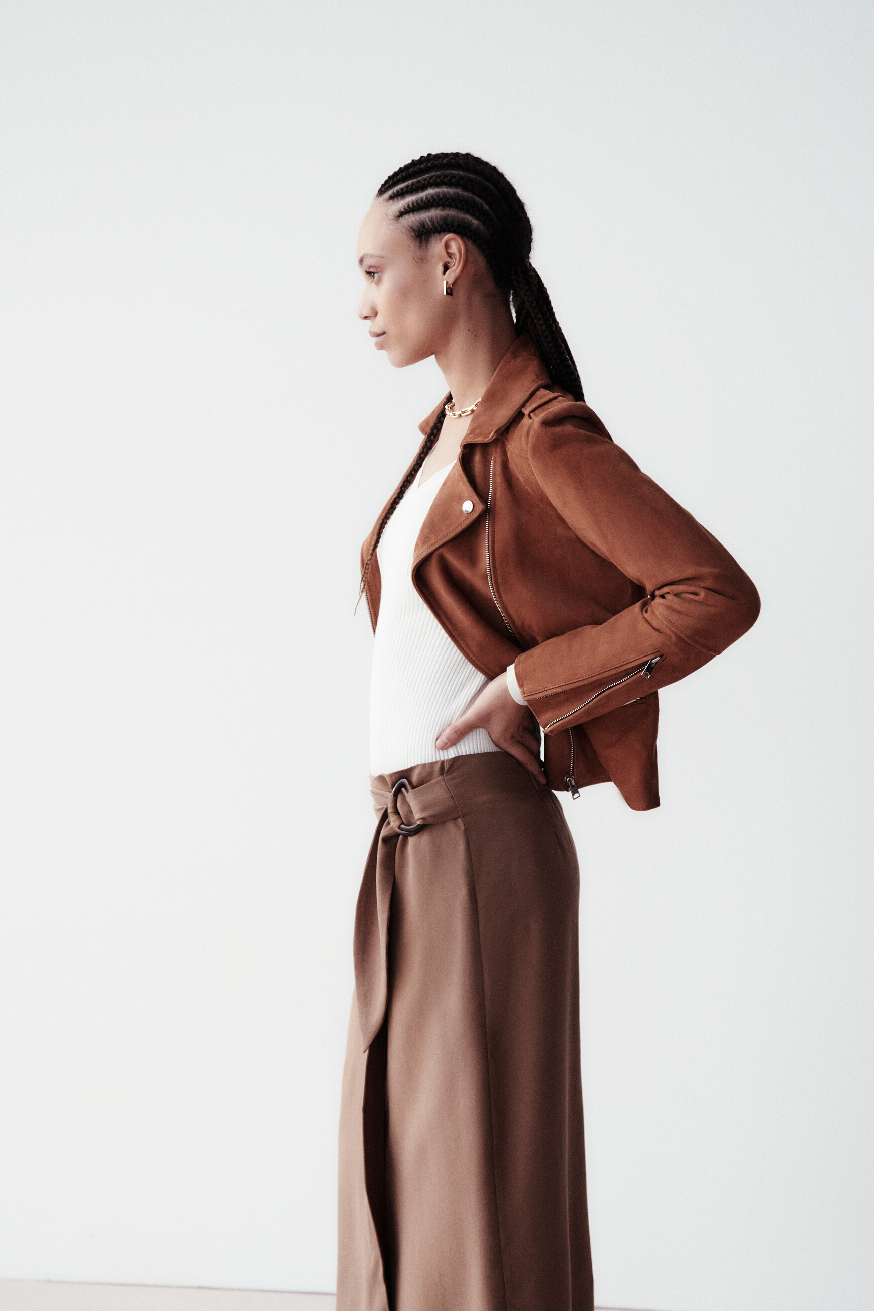 jupe portefeuille elica camel femme Jupe portefeuille elica camel femme