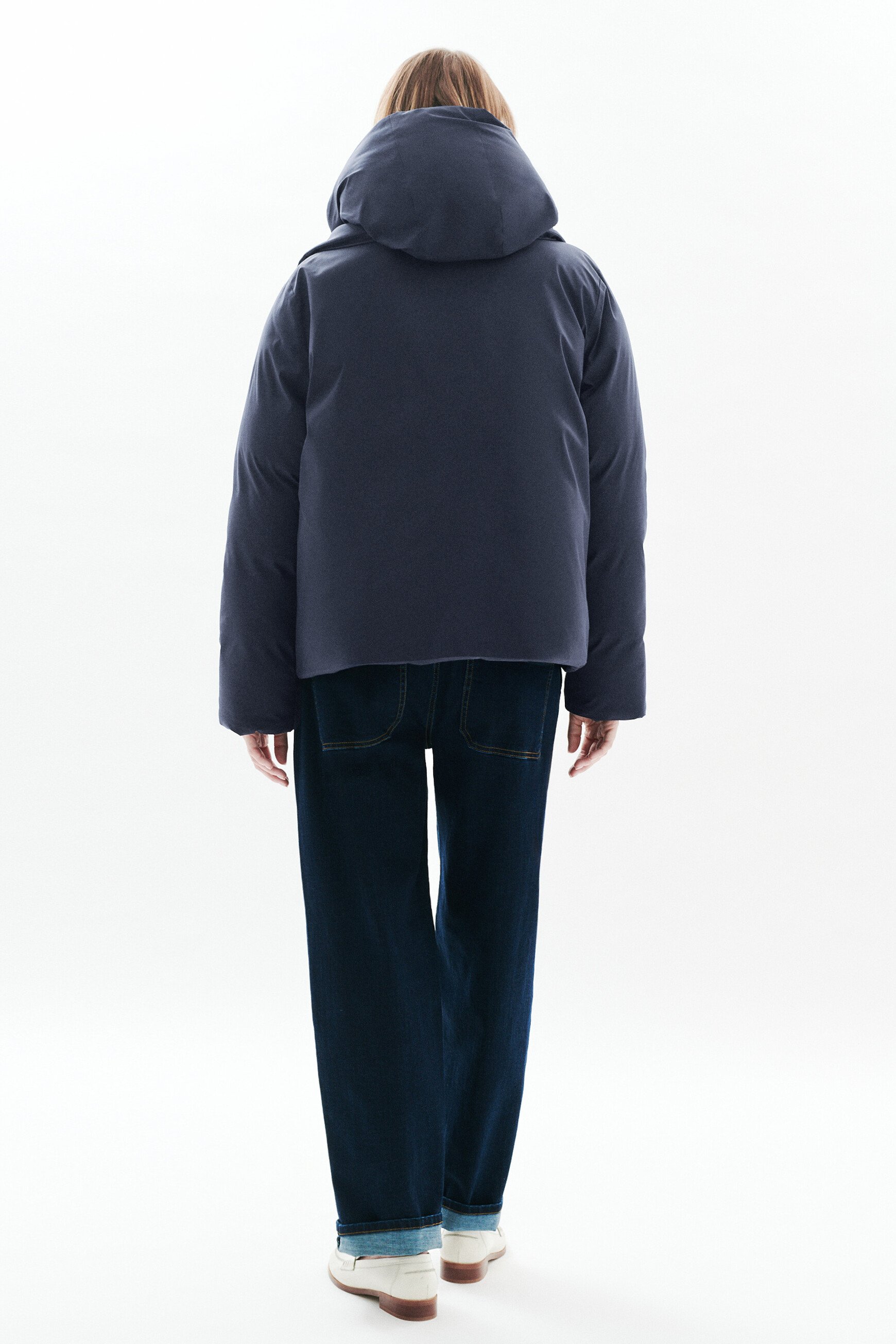 Chaqueta acolchada Goliam azul marino mujer