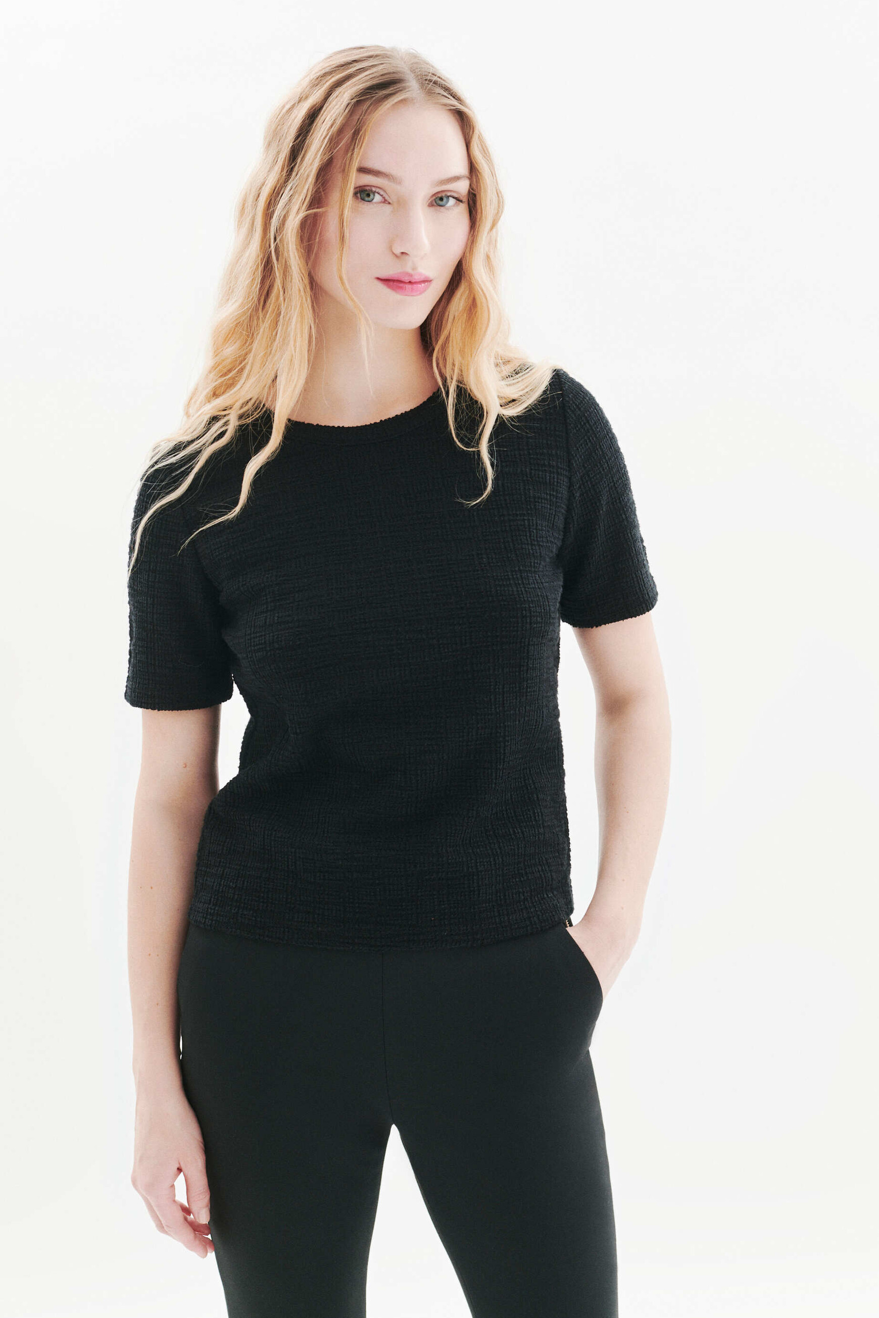 T-shirt Tdaphne noir femme