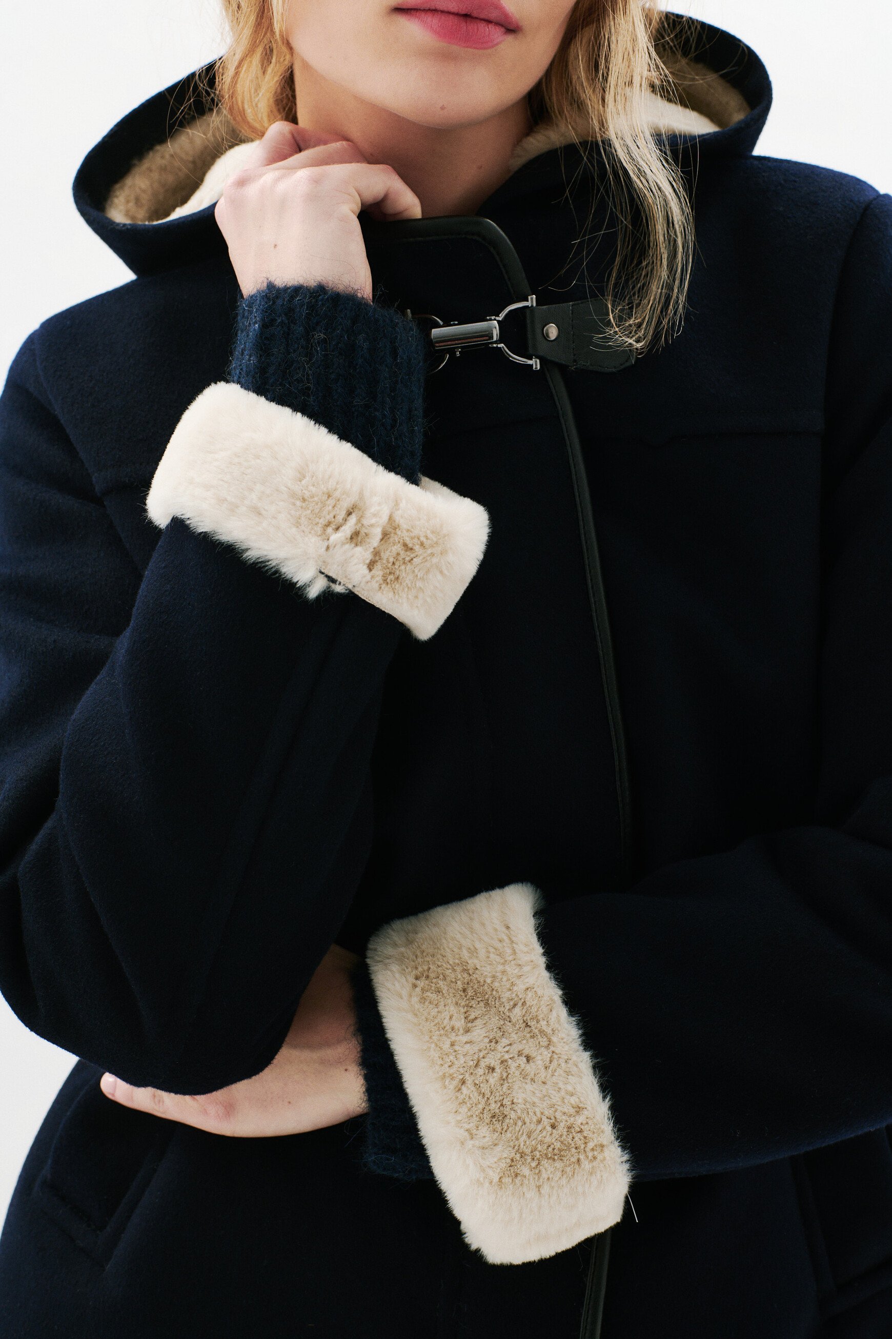 guimosse coat navy blue woman Guimosse coat navy blue woman