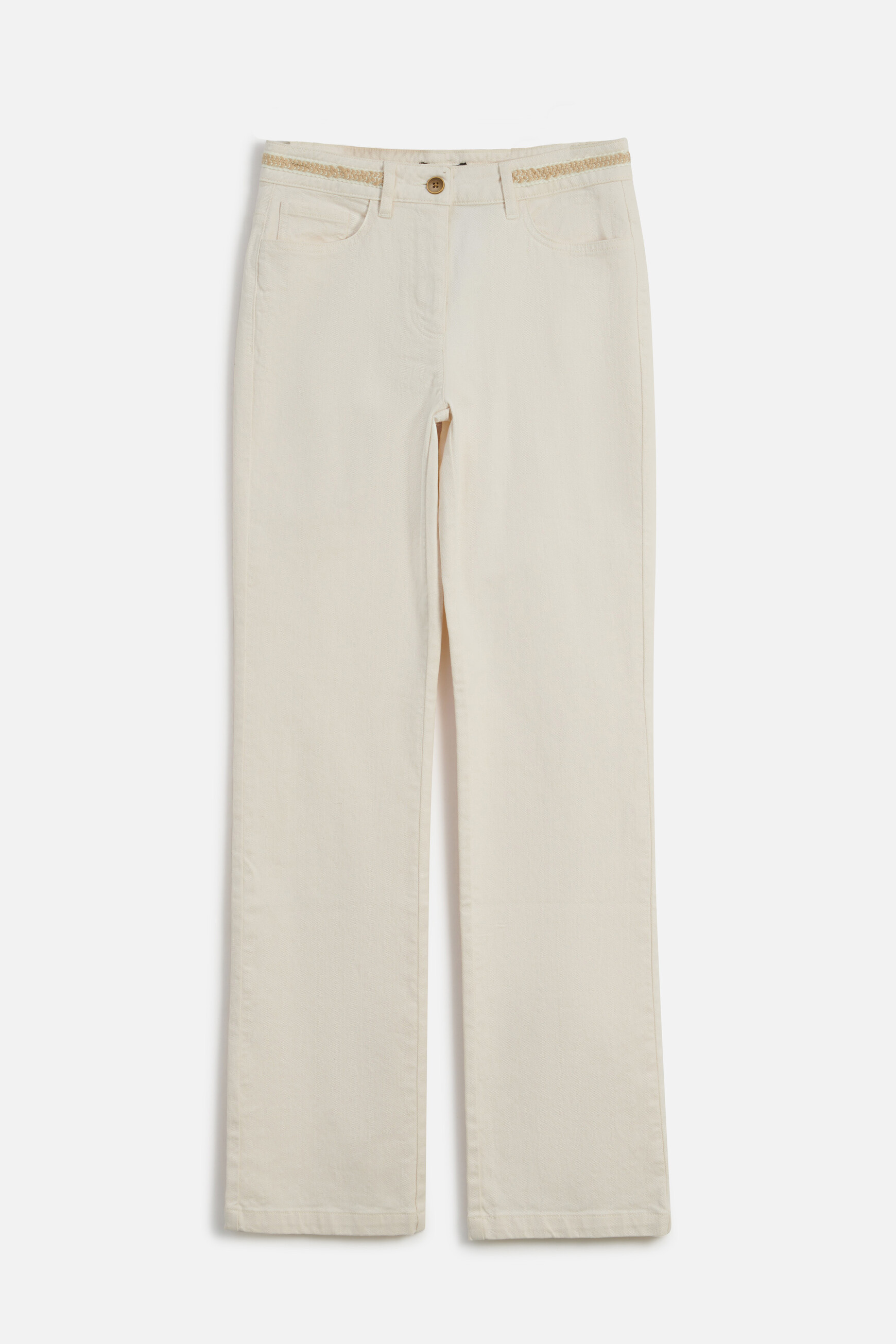 pantalon pmalcolm ecru femme Pantalon pmalcolm ecru femme