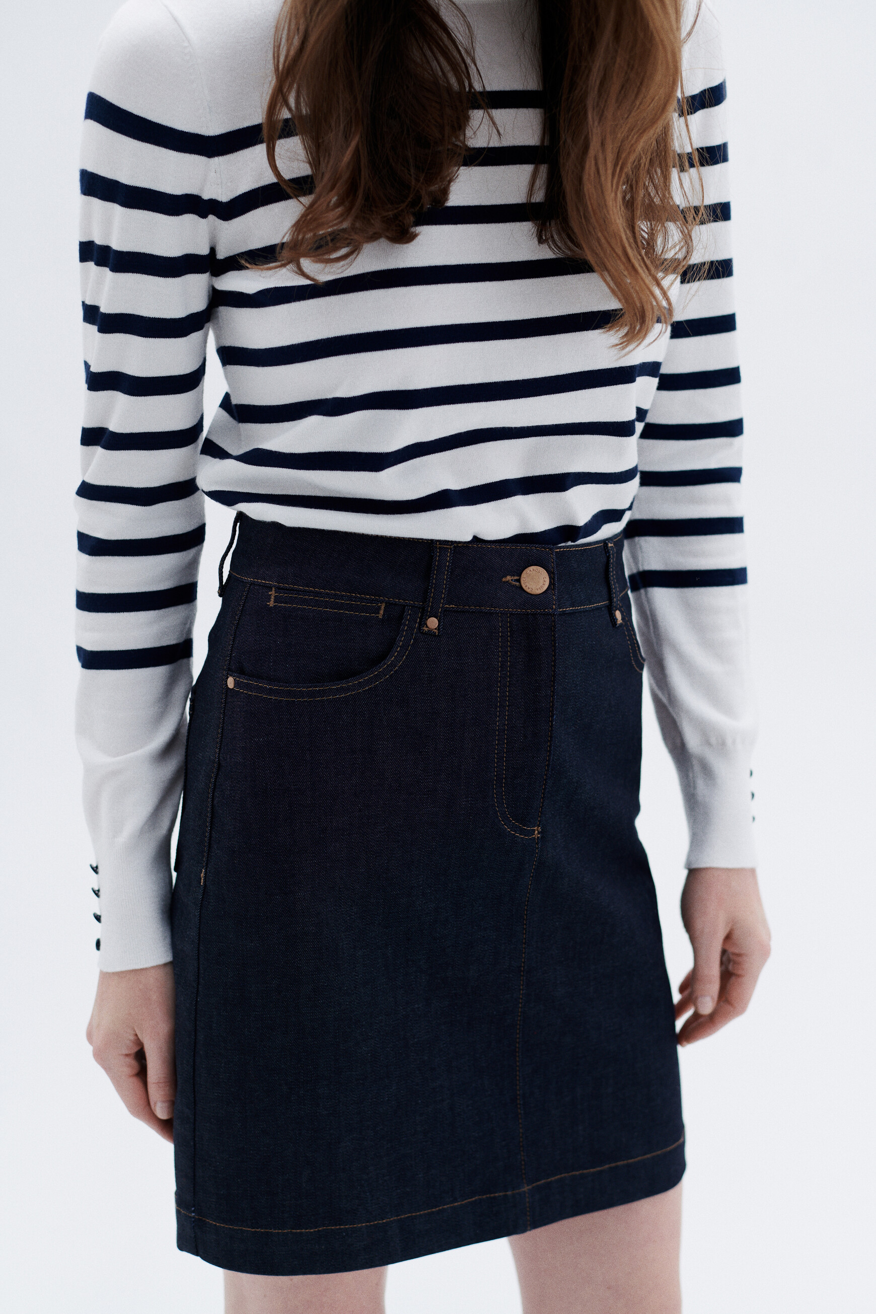 jupe jlucia denim double stone femme Jupe jlucia denim double stone femme