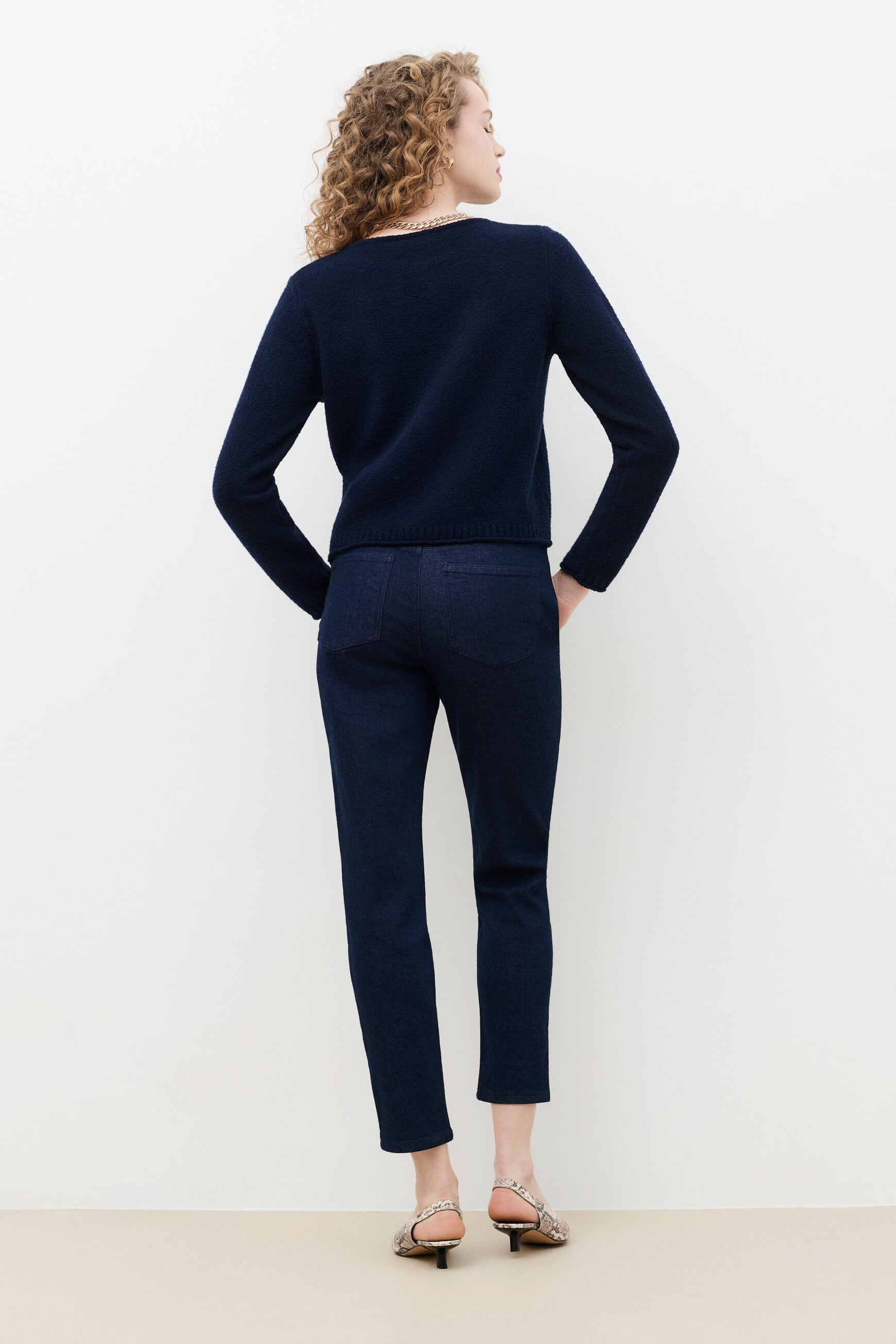 Mpierre sweater navy blue woman