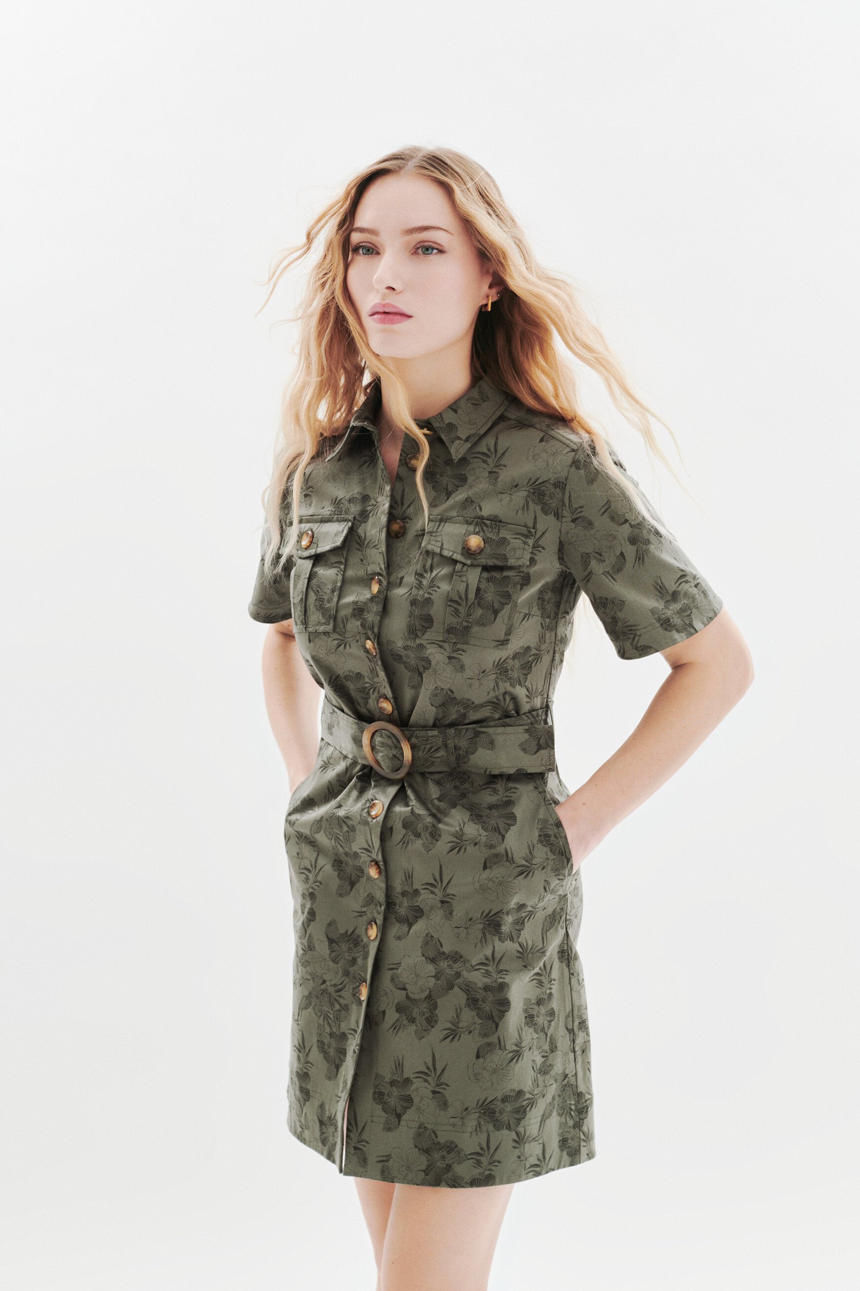 robe rsonia vert kaki femme Robe Rsonia vert kaki femme