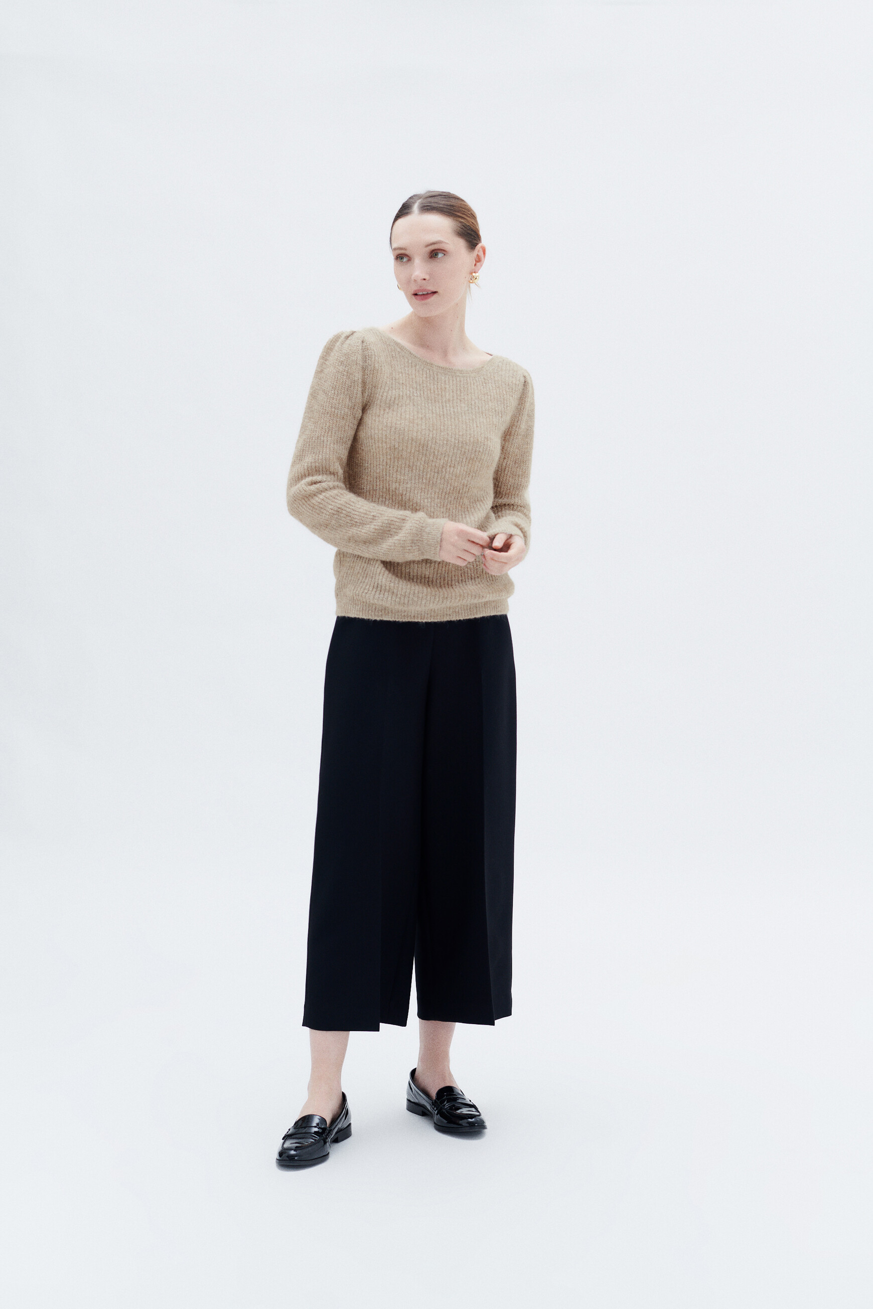 Pull manyssa beige femme