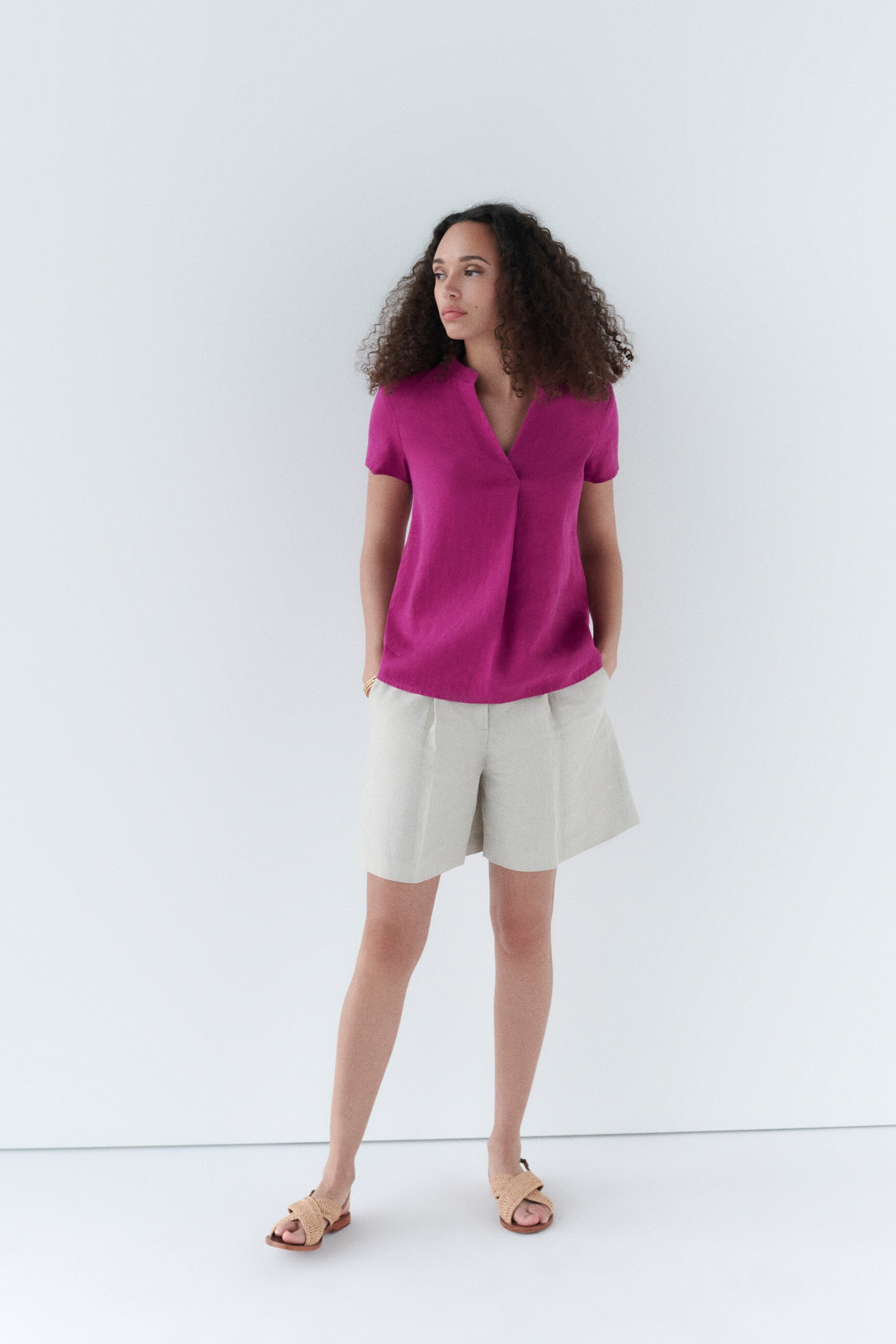 Blusa viola clearance