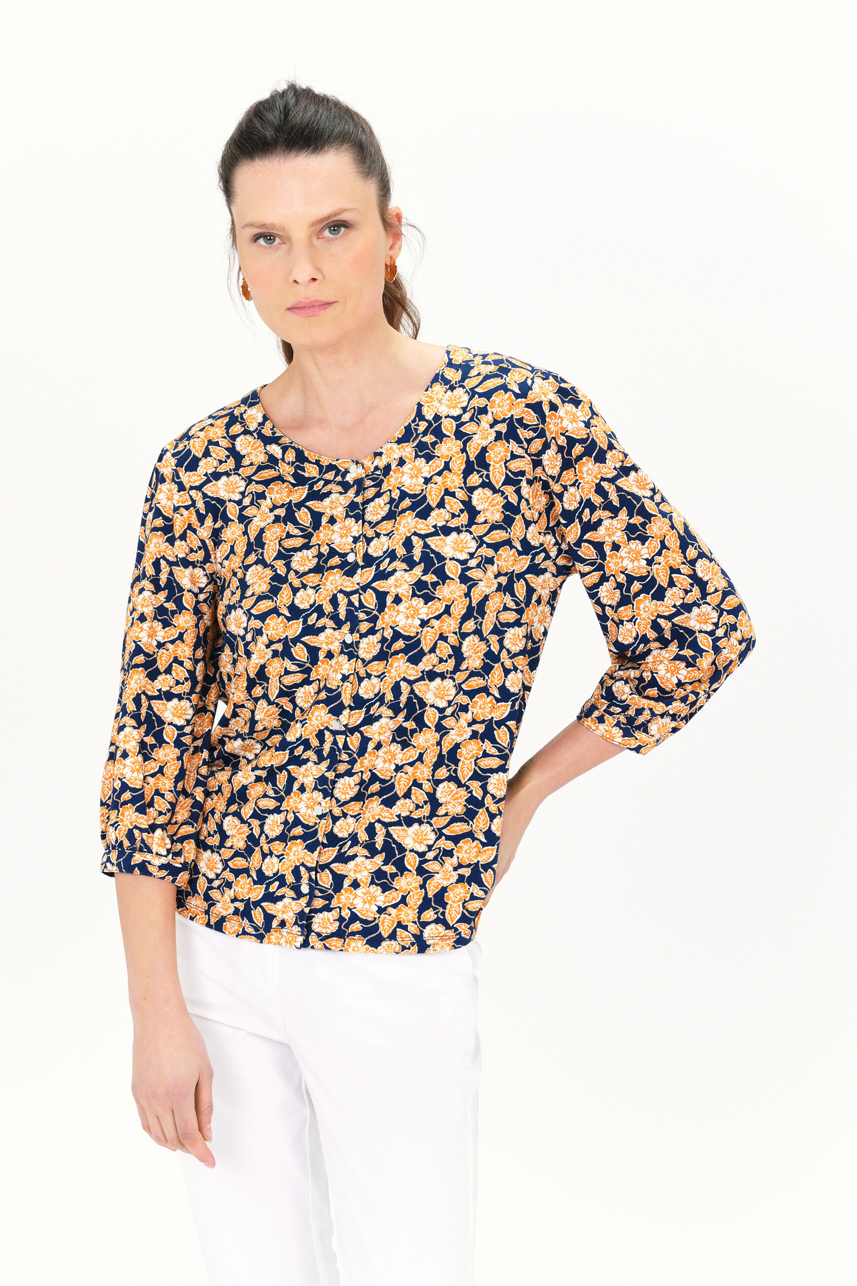 tifania T-shirt blue violet woman