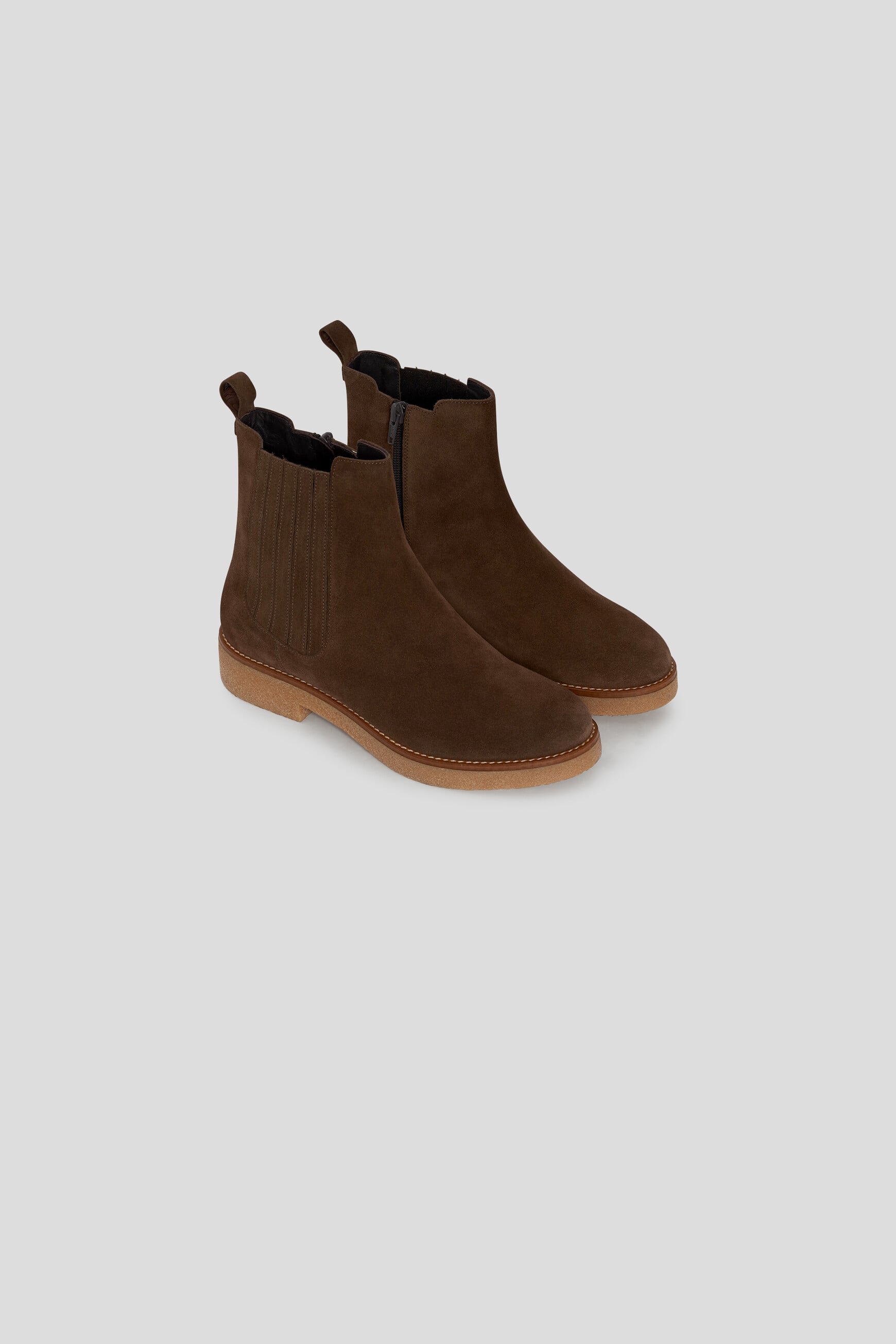 Bottines Amounty marron femme