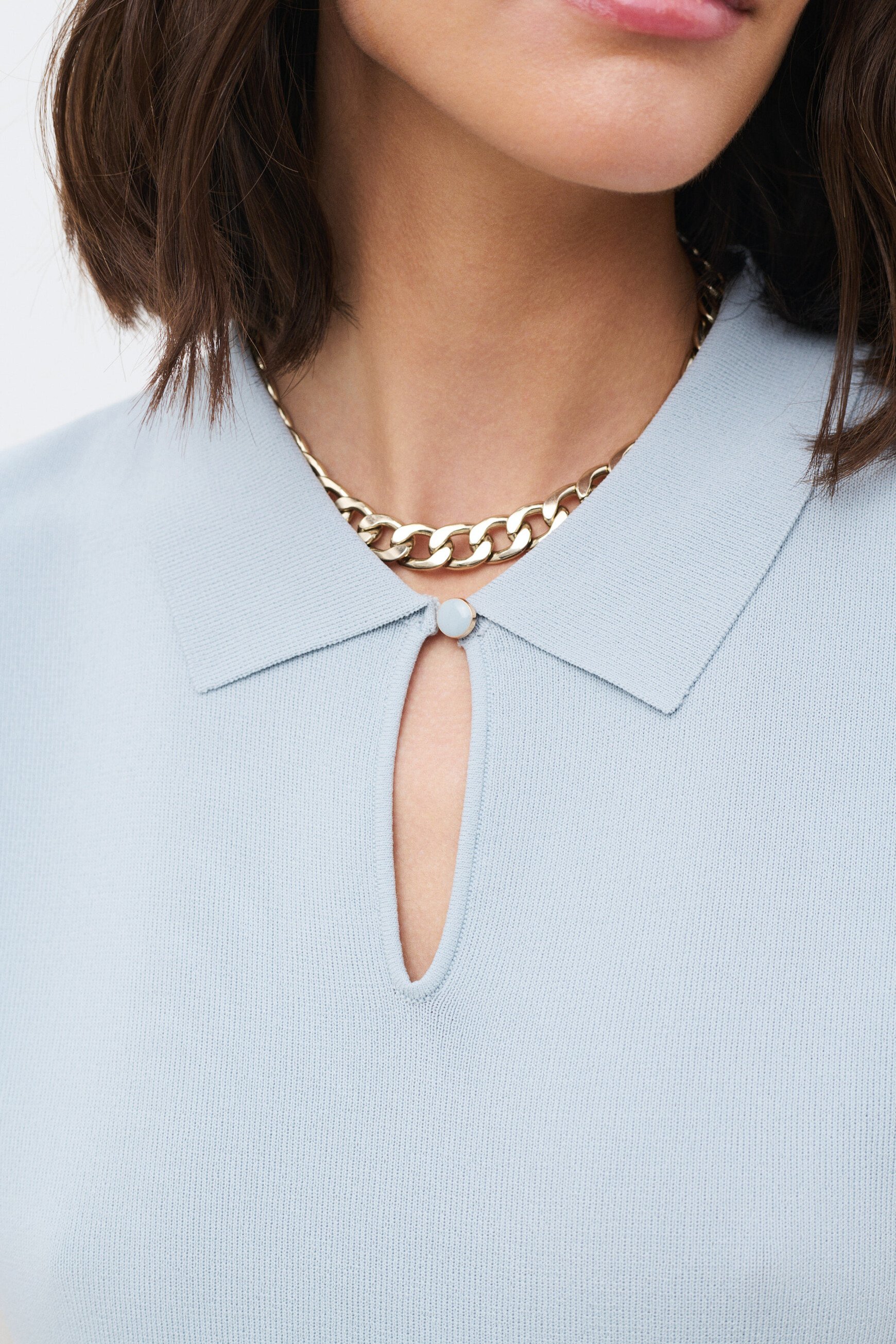 Pull Mruben sweater Mruben pastel blue woman