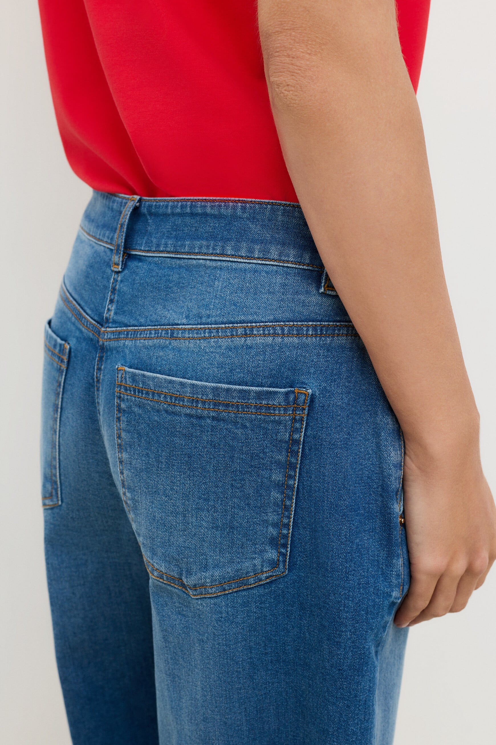 Permudadenim shorts stone denim woman
