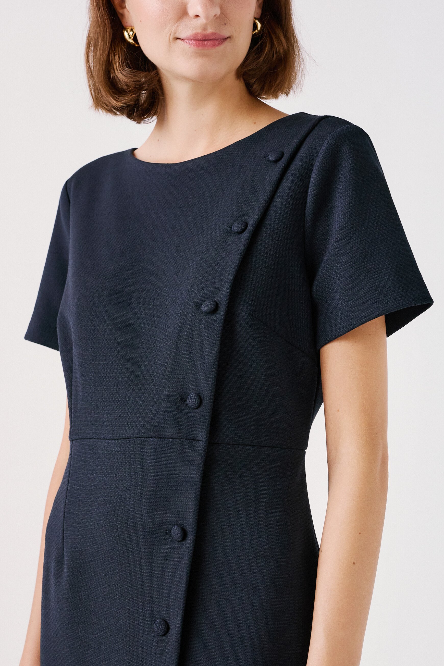 Robe Rdebby bleu marine femme