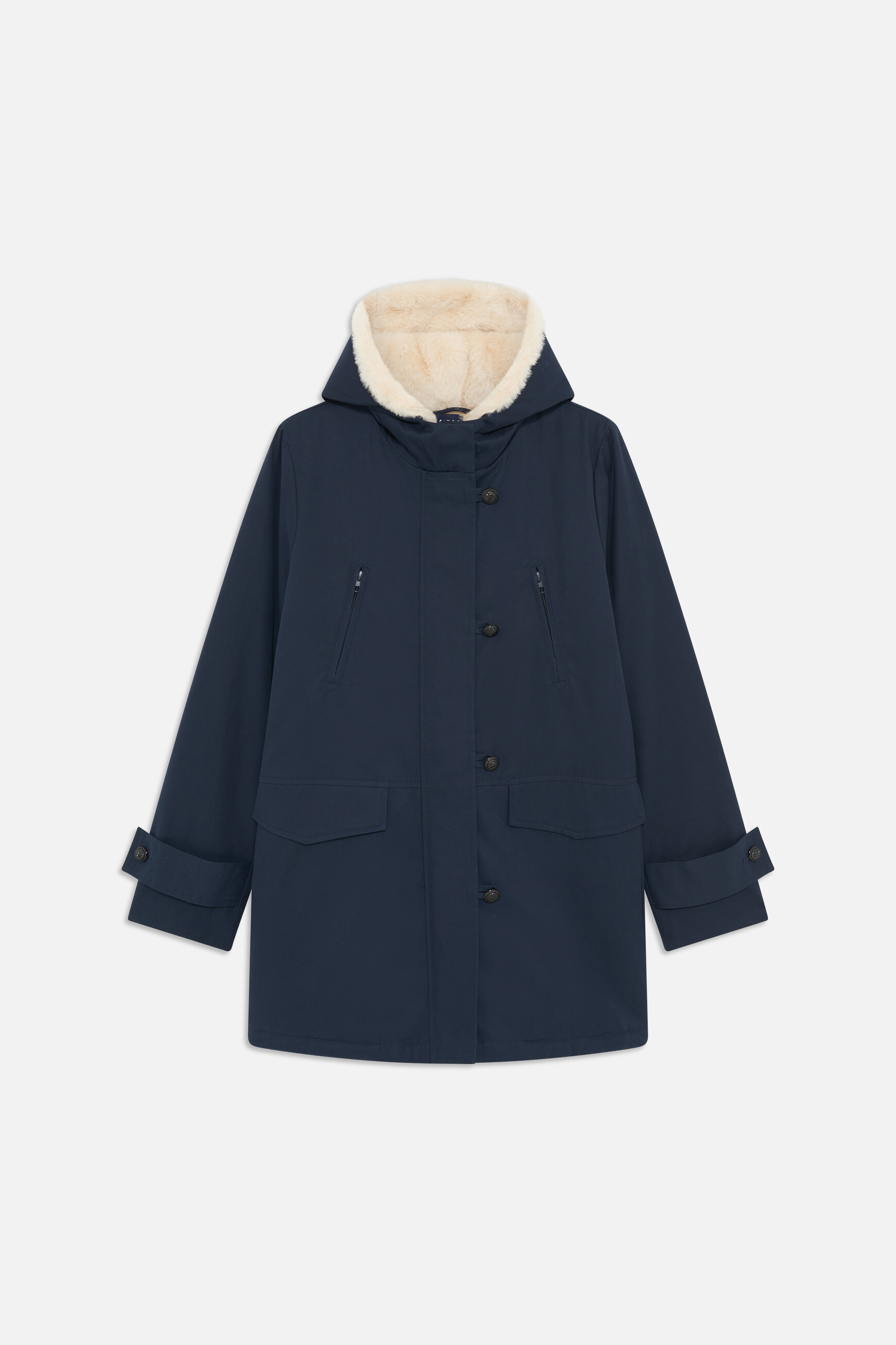 parka electra bleu marine femme