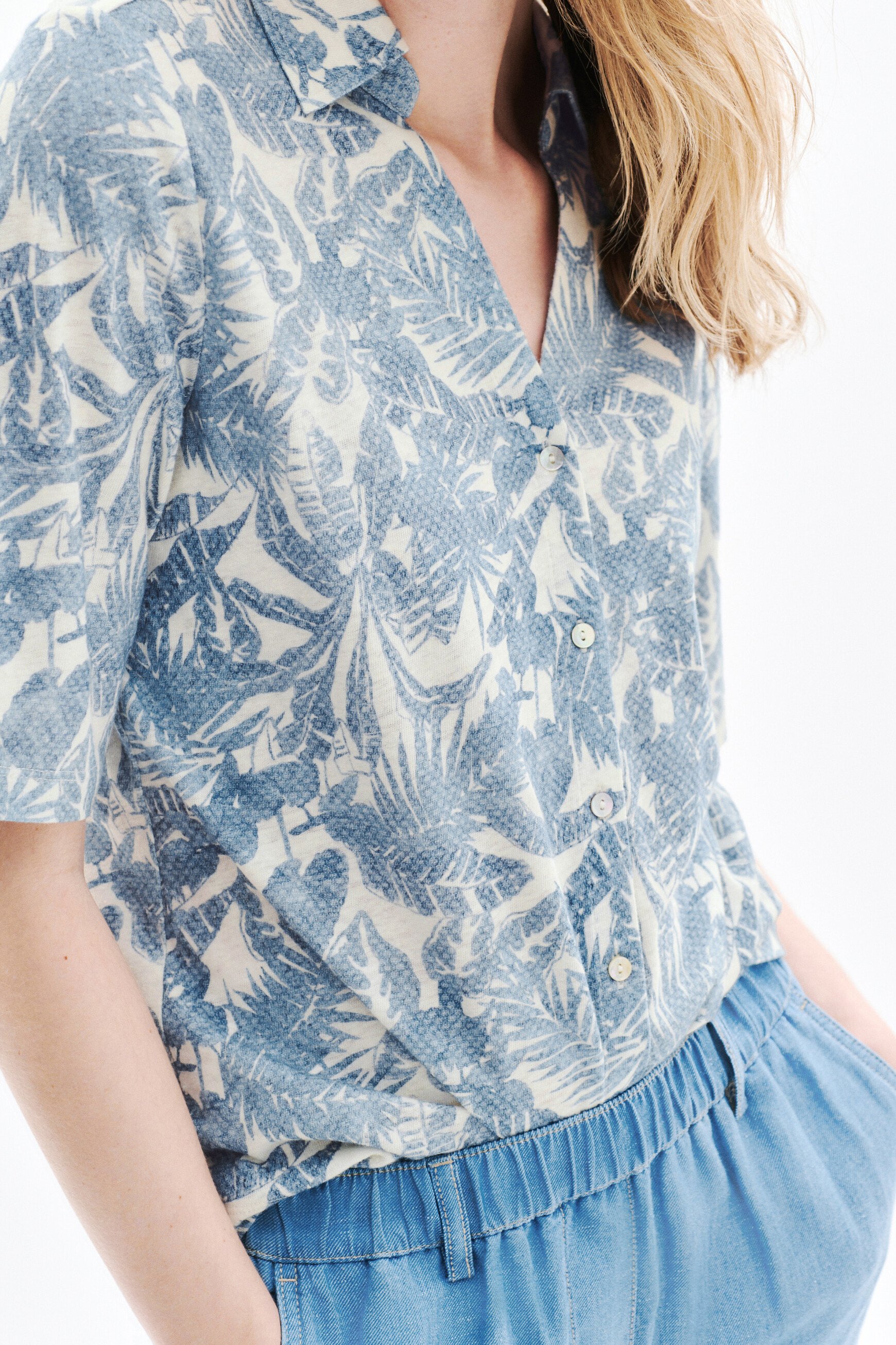 tevelina2 t shirt blauwgrijs vrouw Tevelina2 T-shirt blauwgrijs vrouw