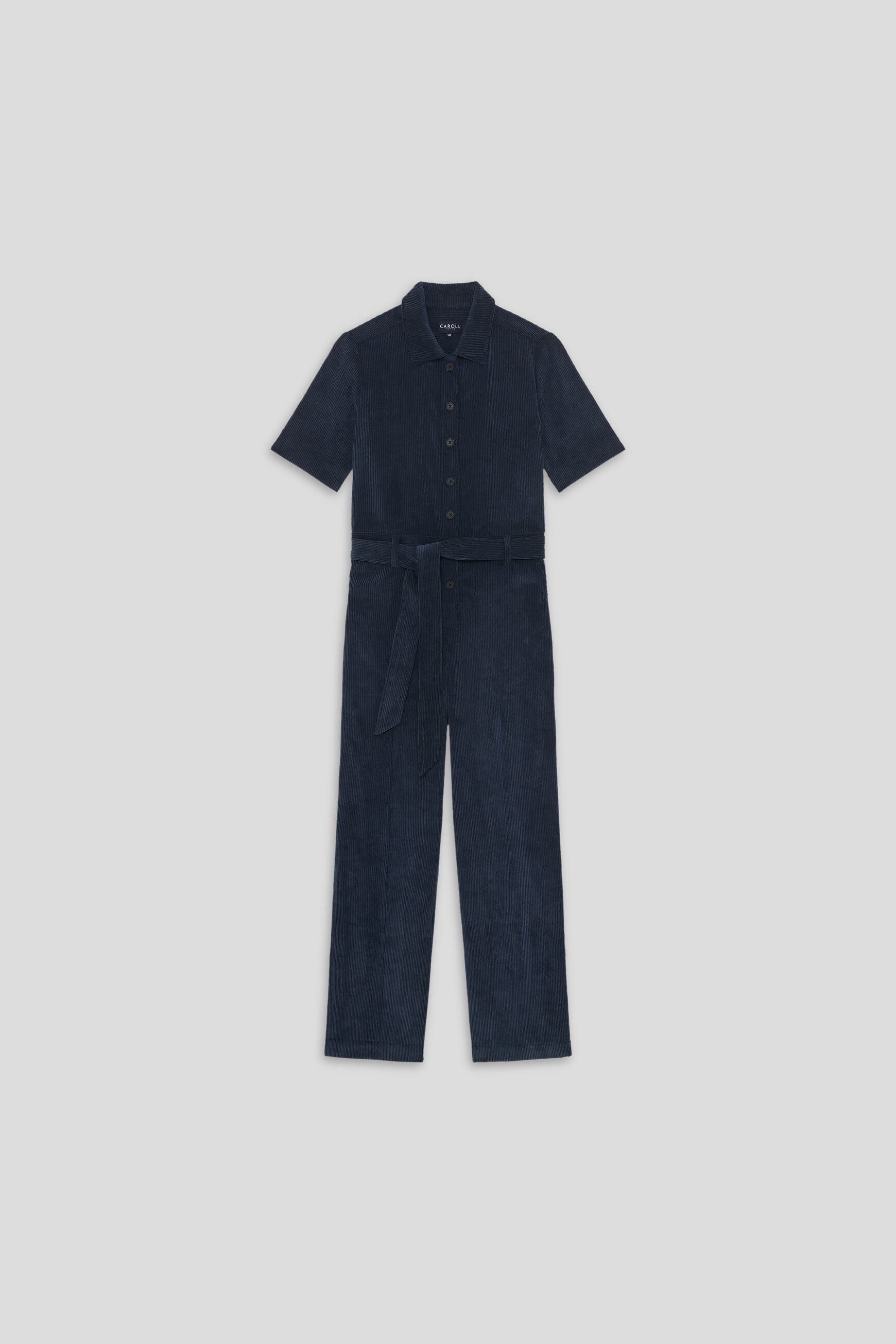 Capucine jumpsuit navy blue woman
