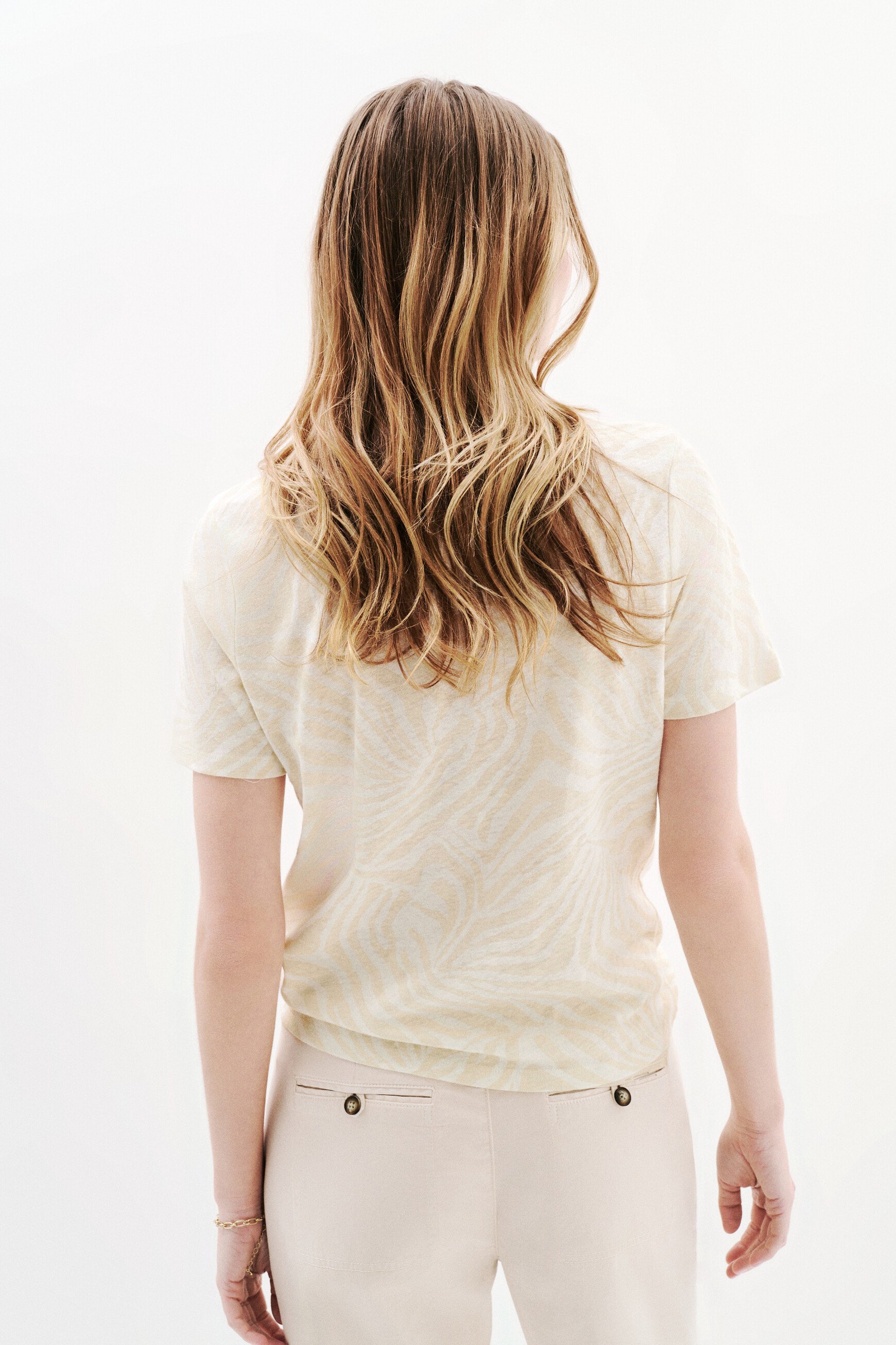 maglietta tmario crema donna Maglietta Tmario crema donna