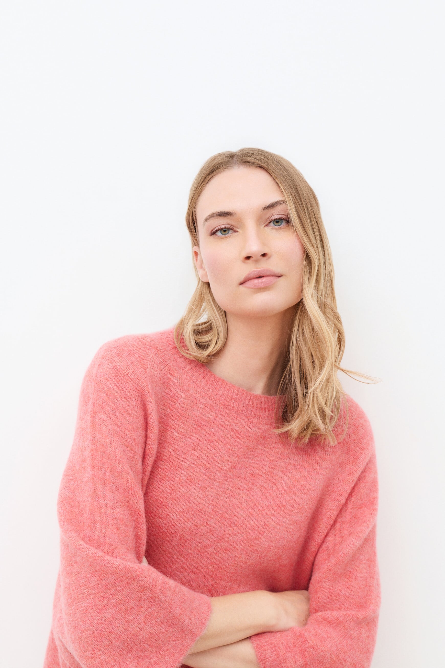 Msienna sweater coral pink woman