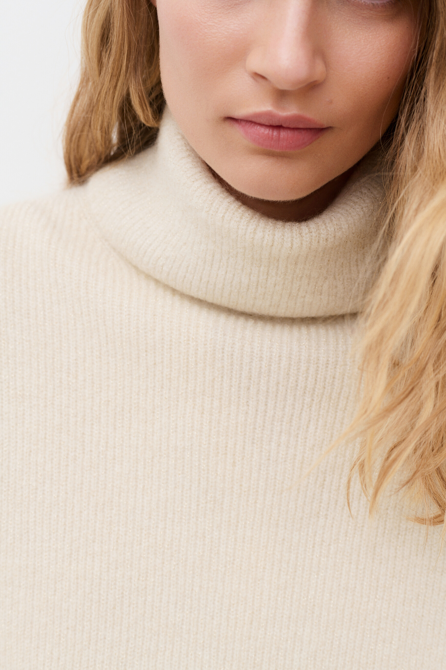 Mrozenn sweater ecru woman