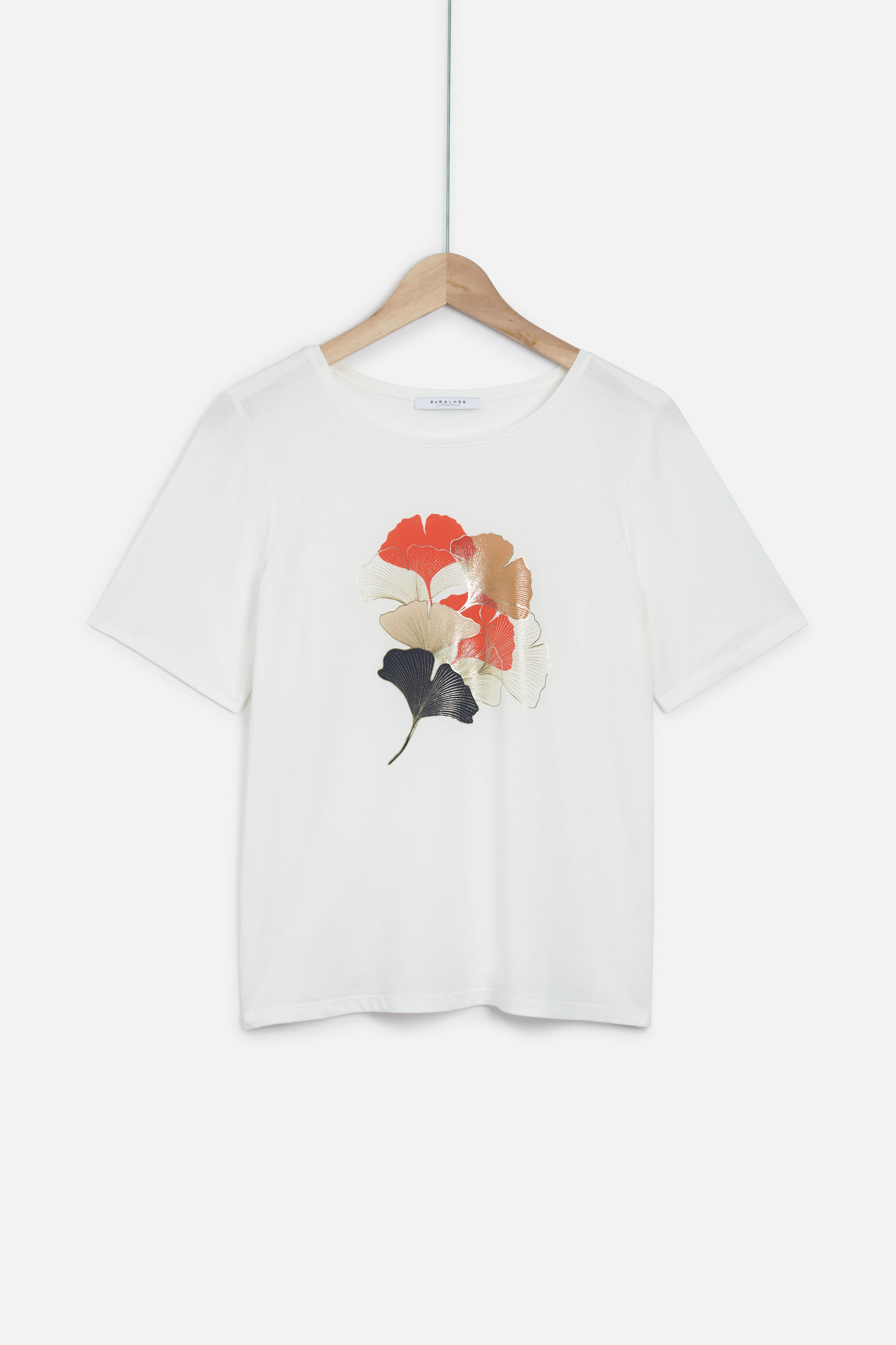t shirt aja a visuel ecru femme T-shirt Aja à visuel. ecru femme