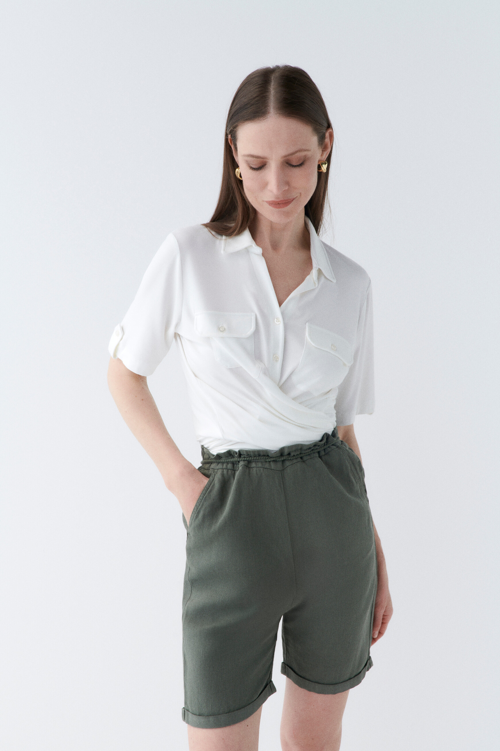 shorts seracruz khakigrun damen Shorts Seracruz khakigrün damen
