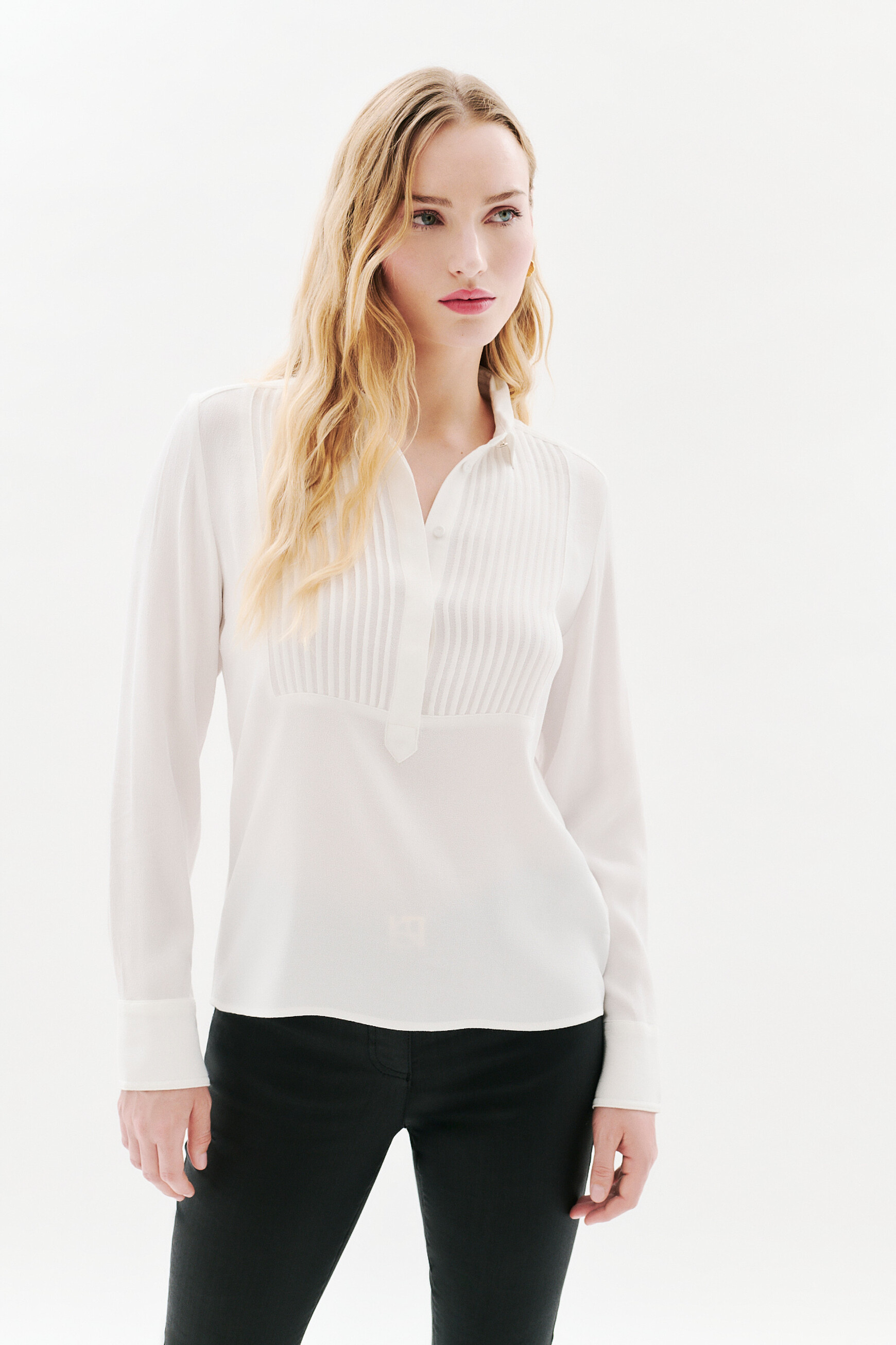 Carlota blouse ecru woman