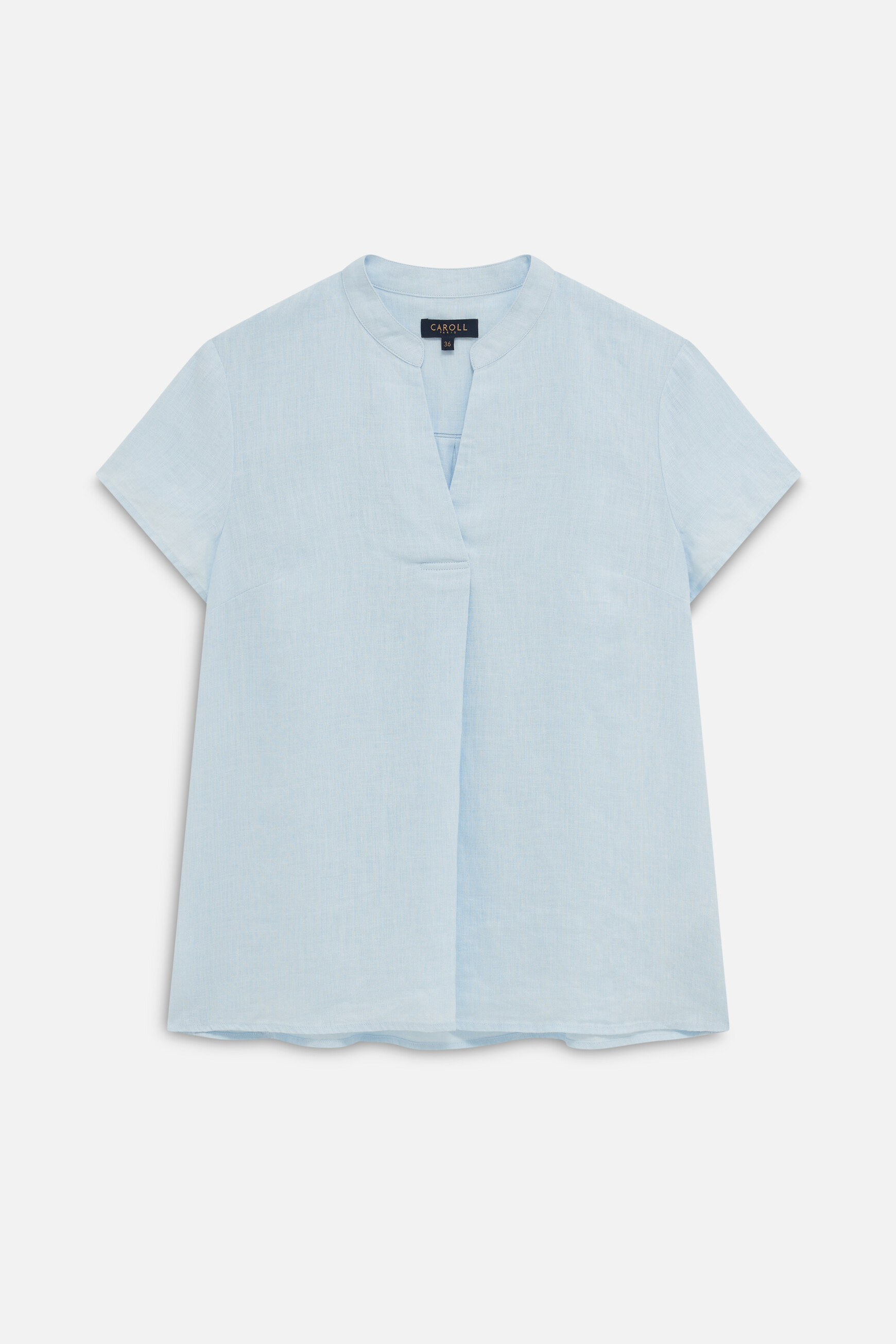 bluse kat 100 leinen himmelblau damen Bluse Kat 100 % Leinen himmelblau damen
