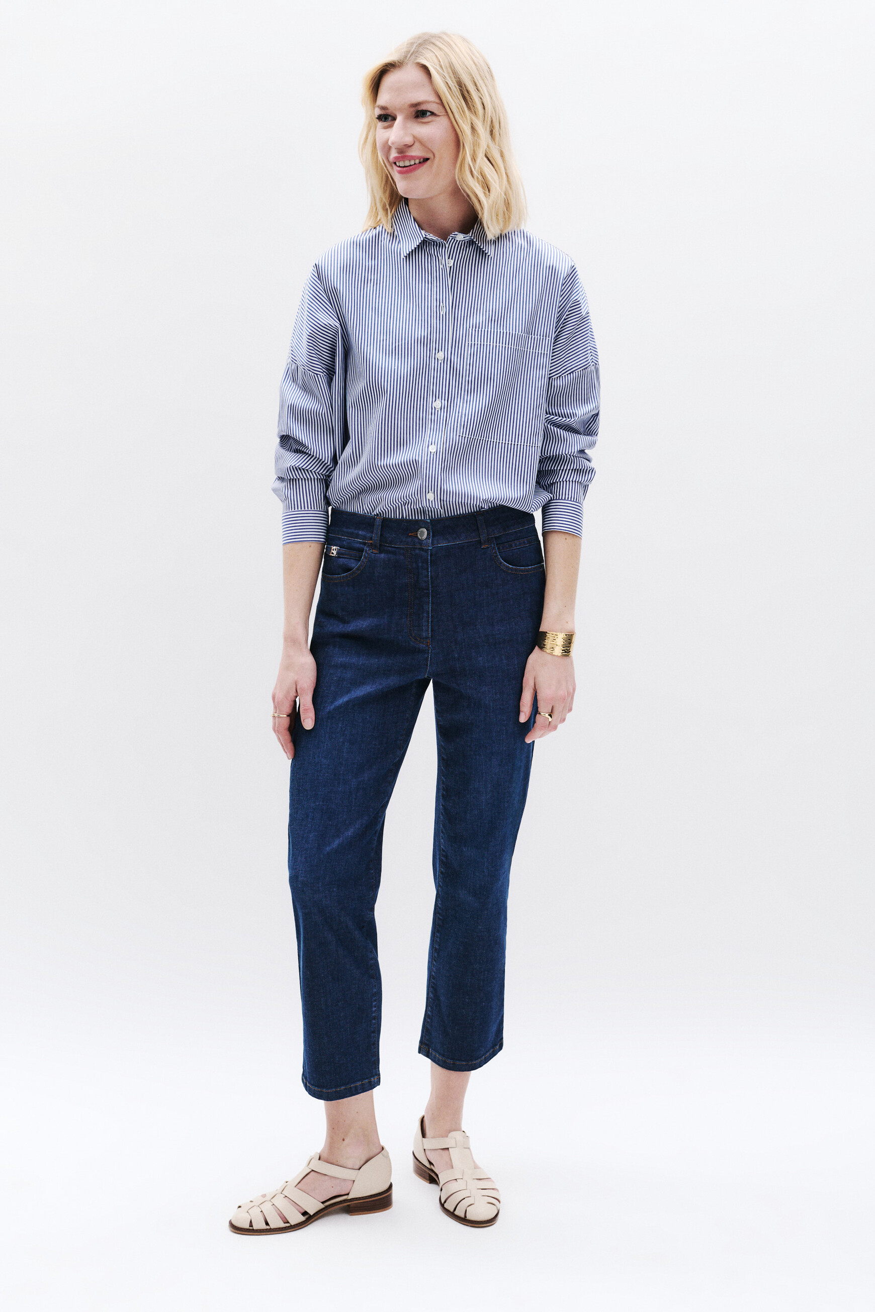 broek pacome denim double stone vrouw Broek Pacome denim double stone vrouw