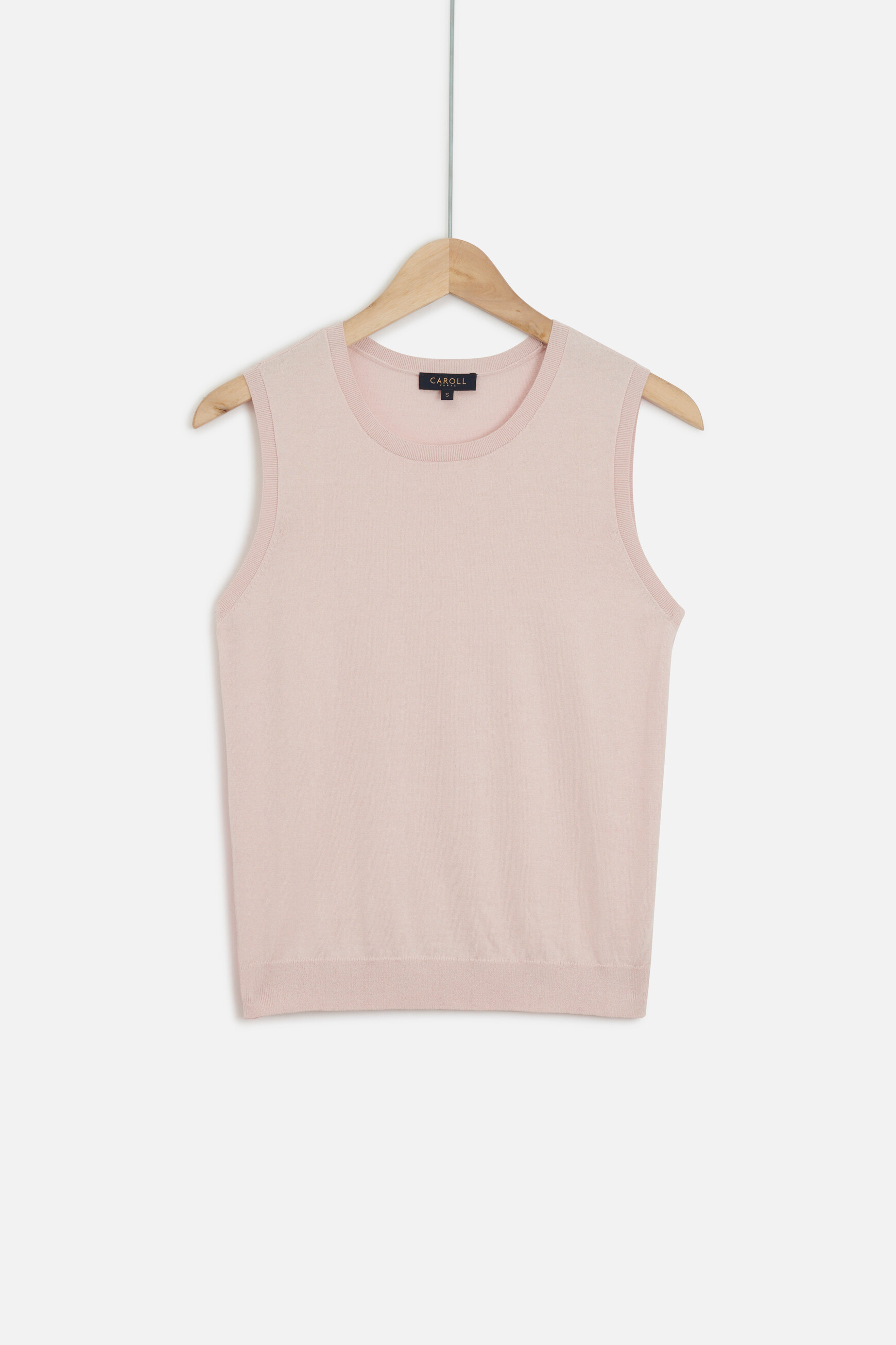 debardeur franck rose clair femme Débardeur franck rose clair femme
