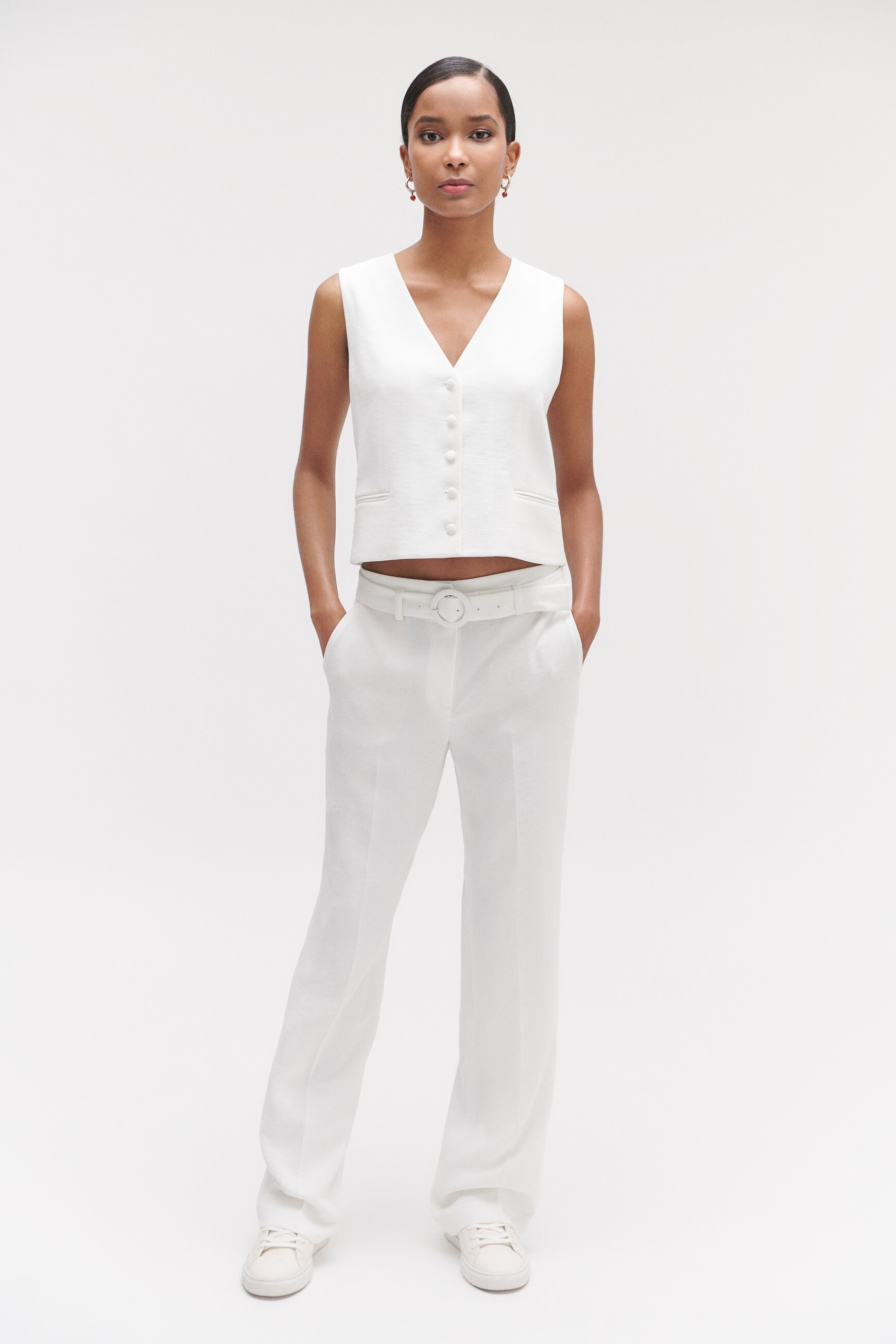 pantalon cylien ivoire femme pantalon cylien ivoire femme