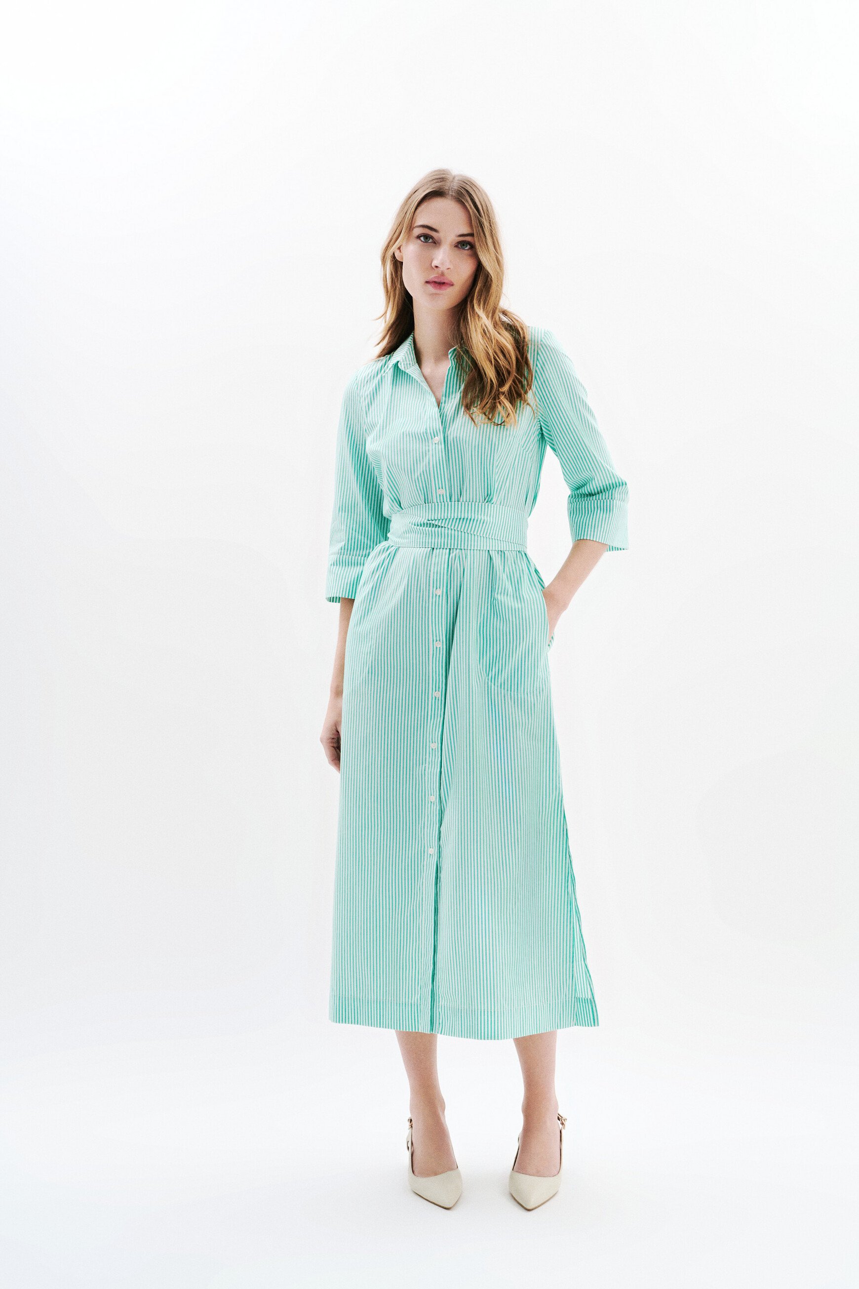 Kleid Ryana3 minzgrün damen