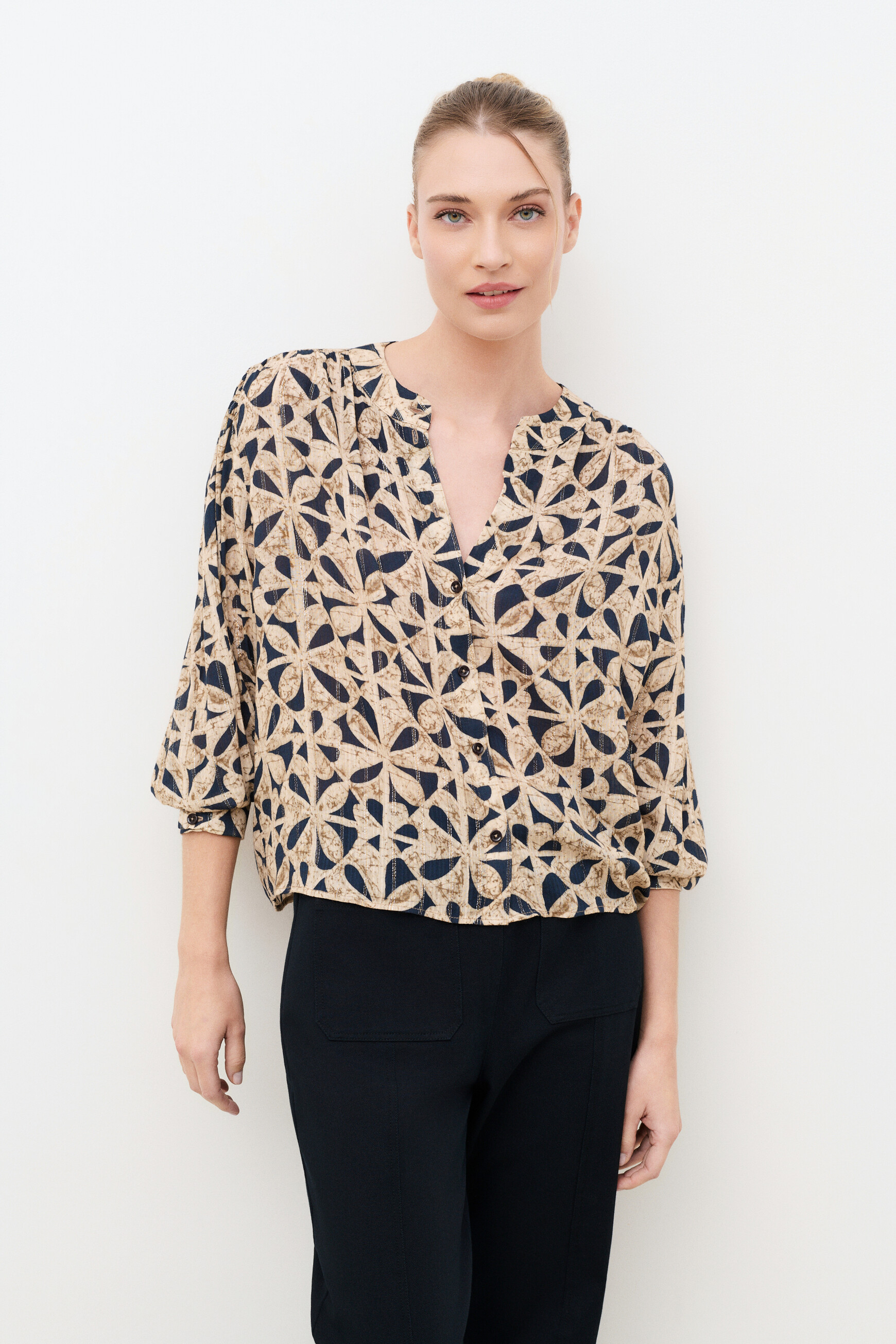Camisa Calex2 multicor mulher