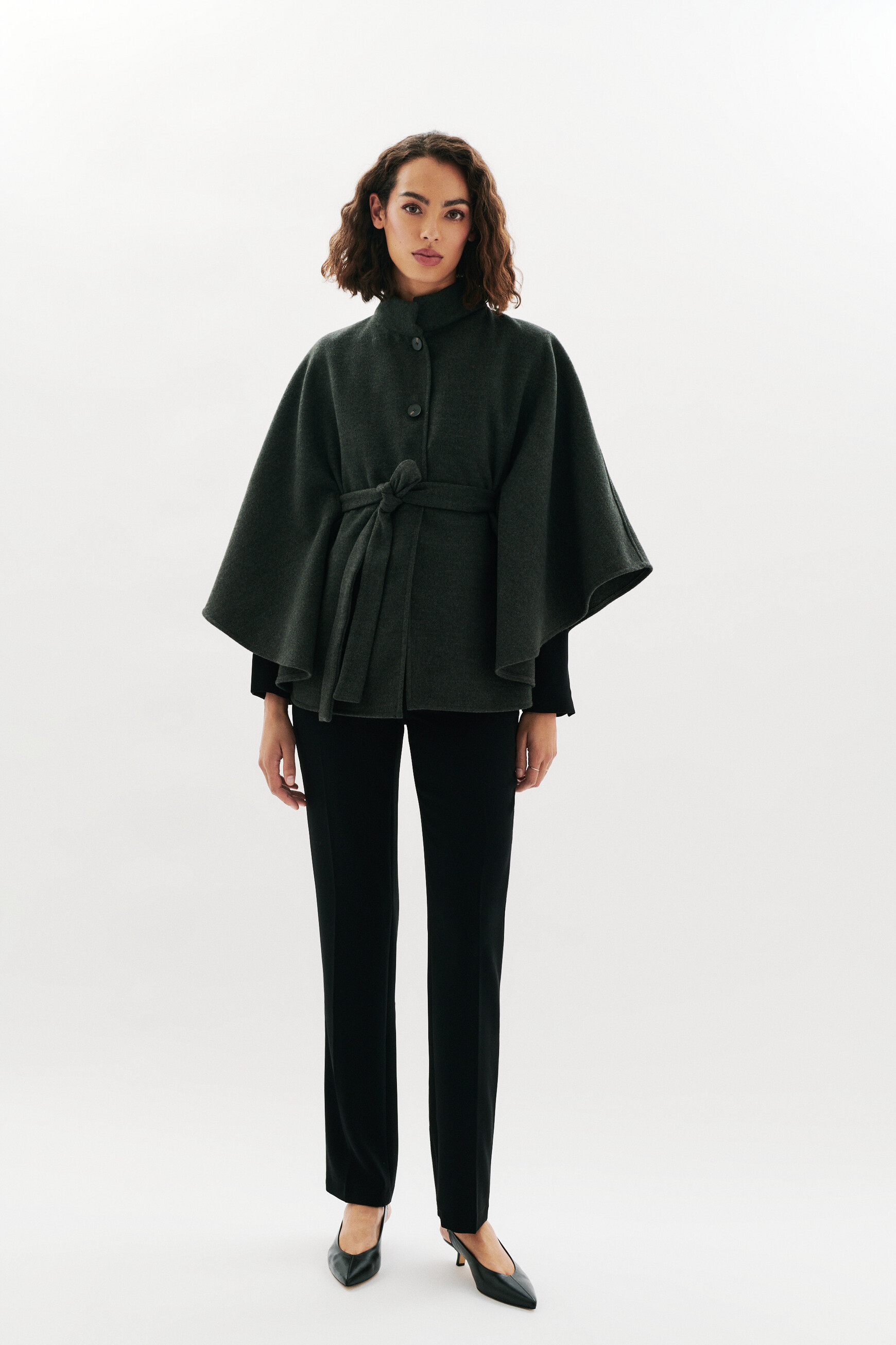 poncho hacaro grau damen Poncho Hacaro grau damen