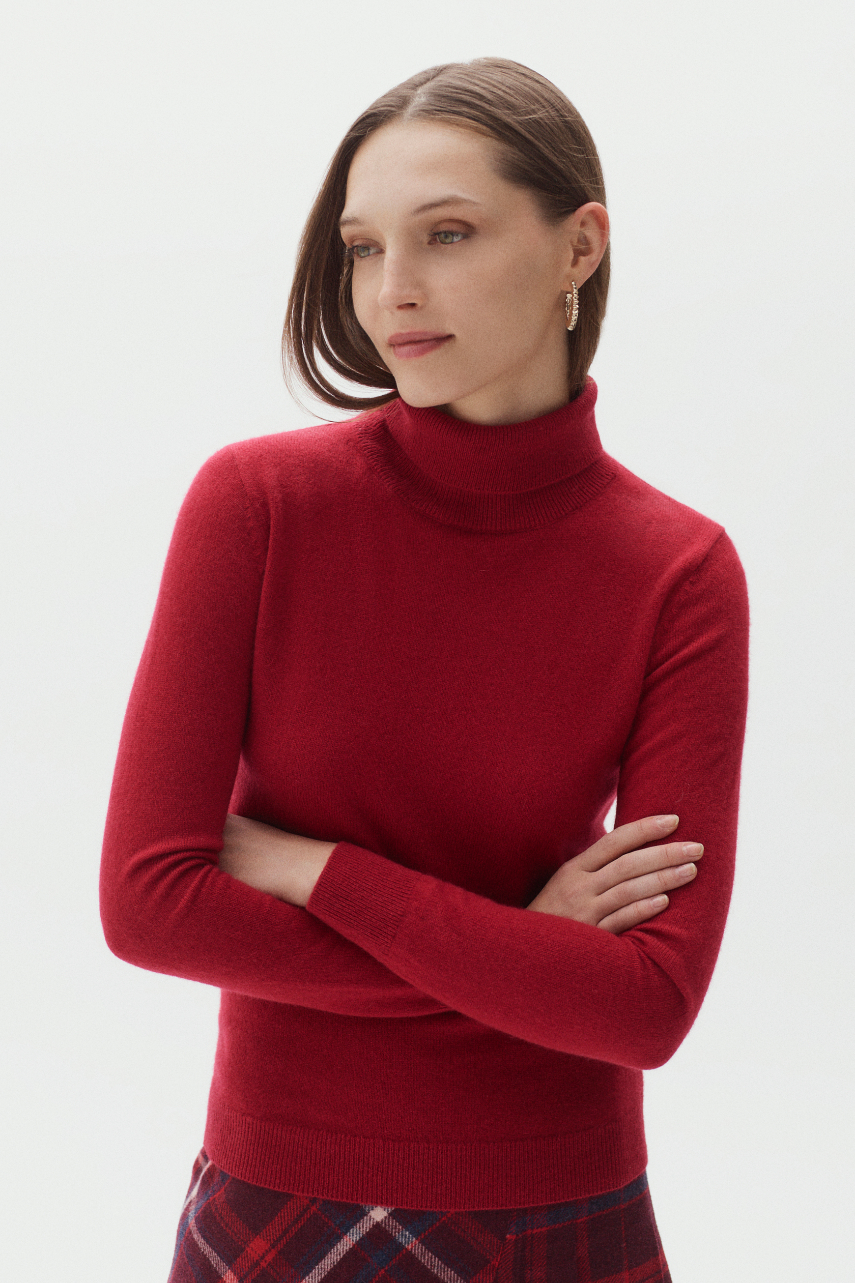 pull dylan b 100 cachemire rouge fonce femme pull dylan b 100% cachemire rouge fonce femme