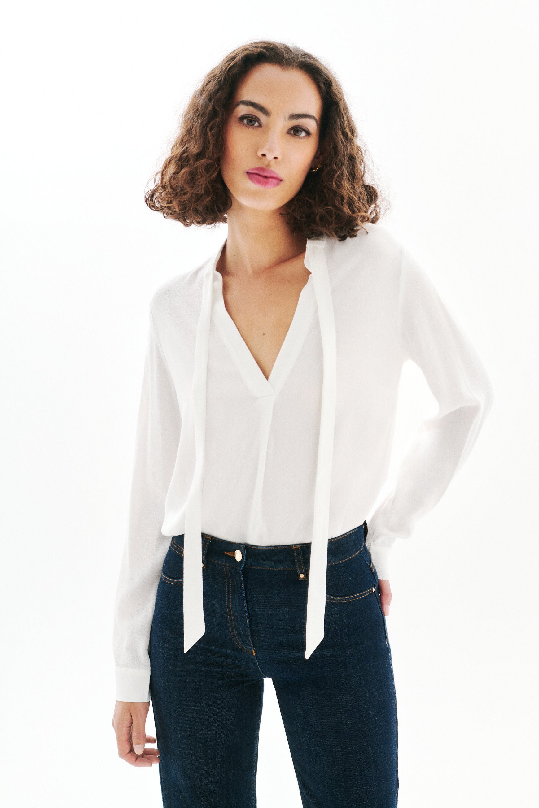 blouse comette ecru vrouw Blouse Comette ecru vrouw