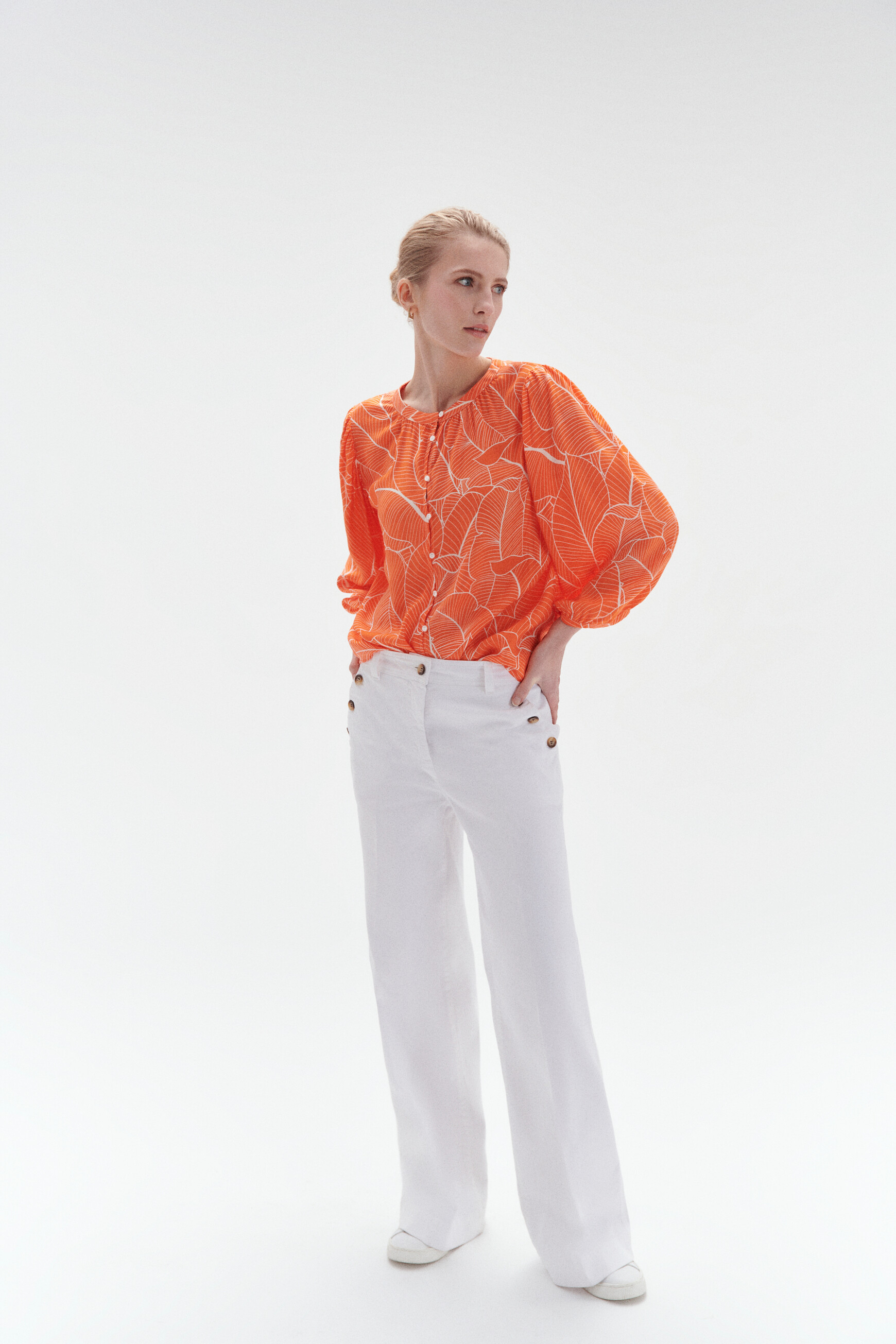 camicetta noella arancio donna camicetta noella arancio donna