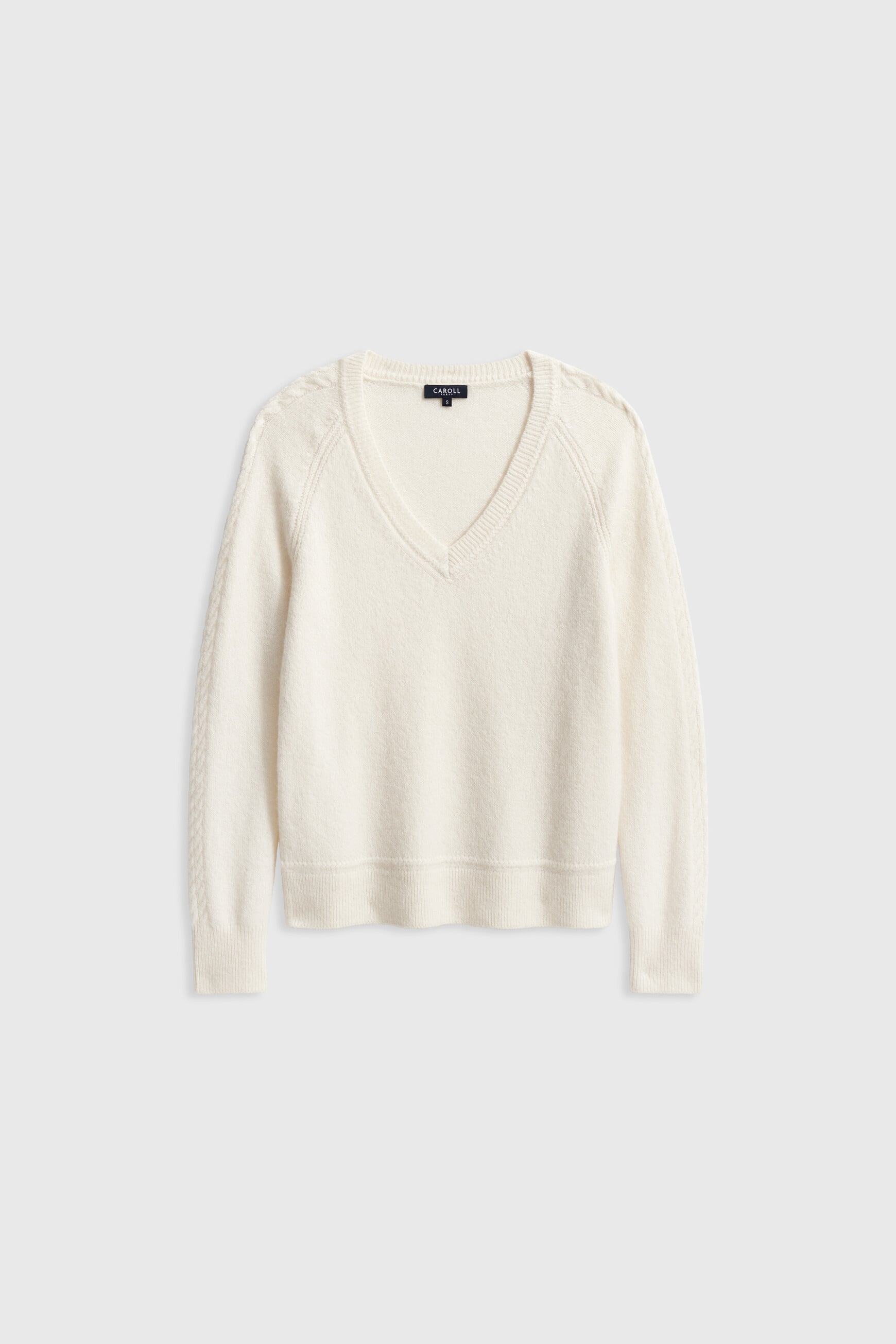Mlois sweater ecru woman