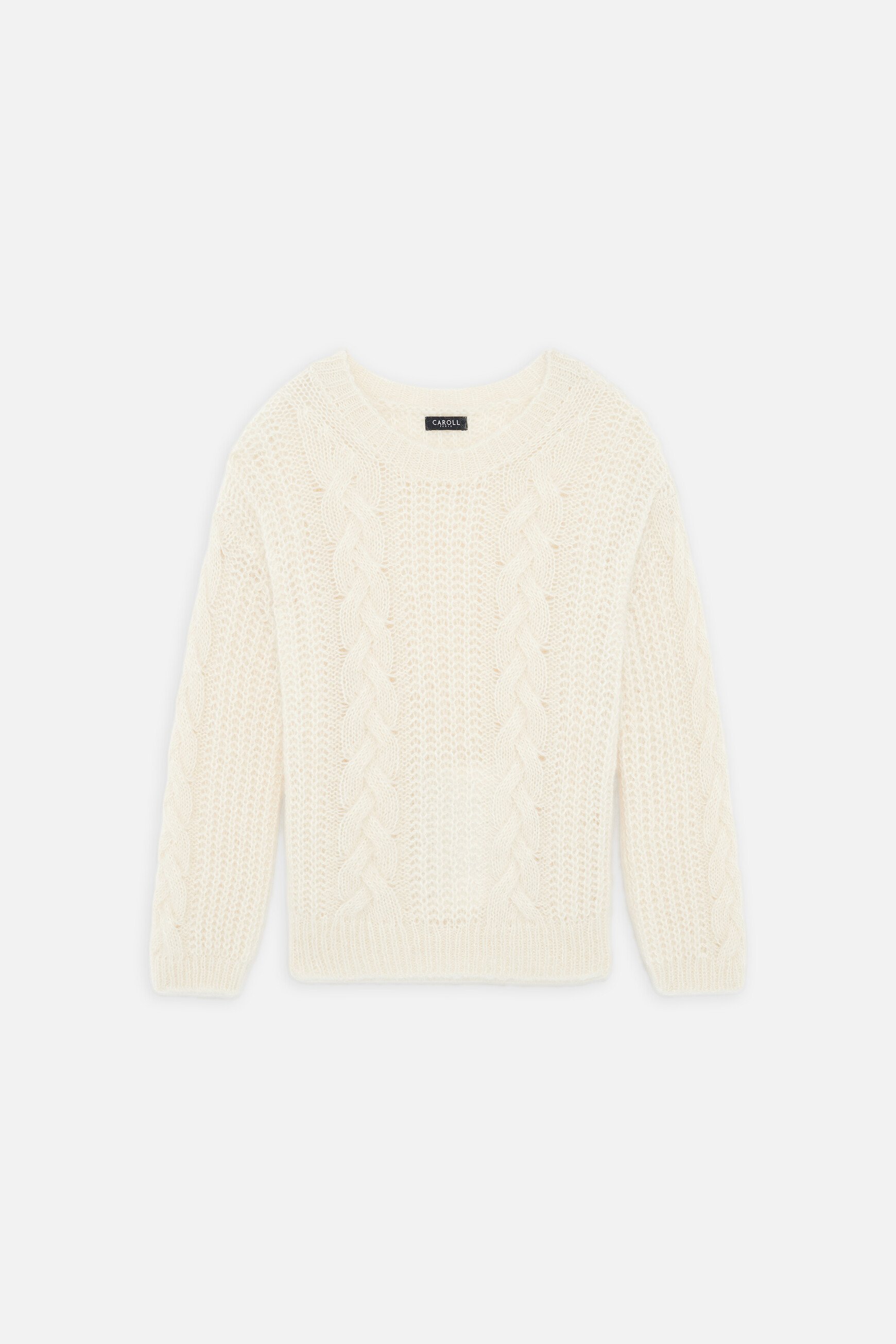 Maglione Mleandro ecru donna