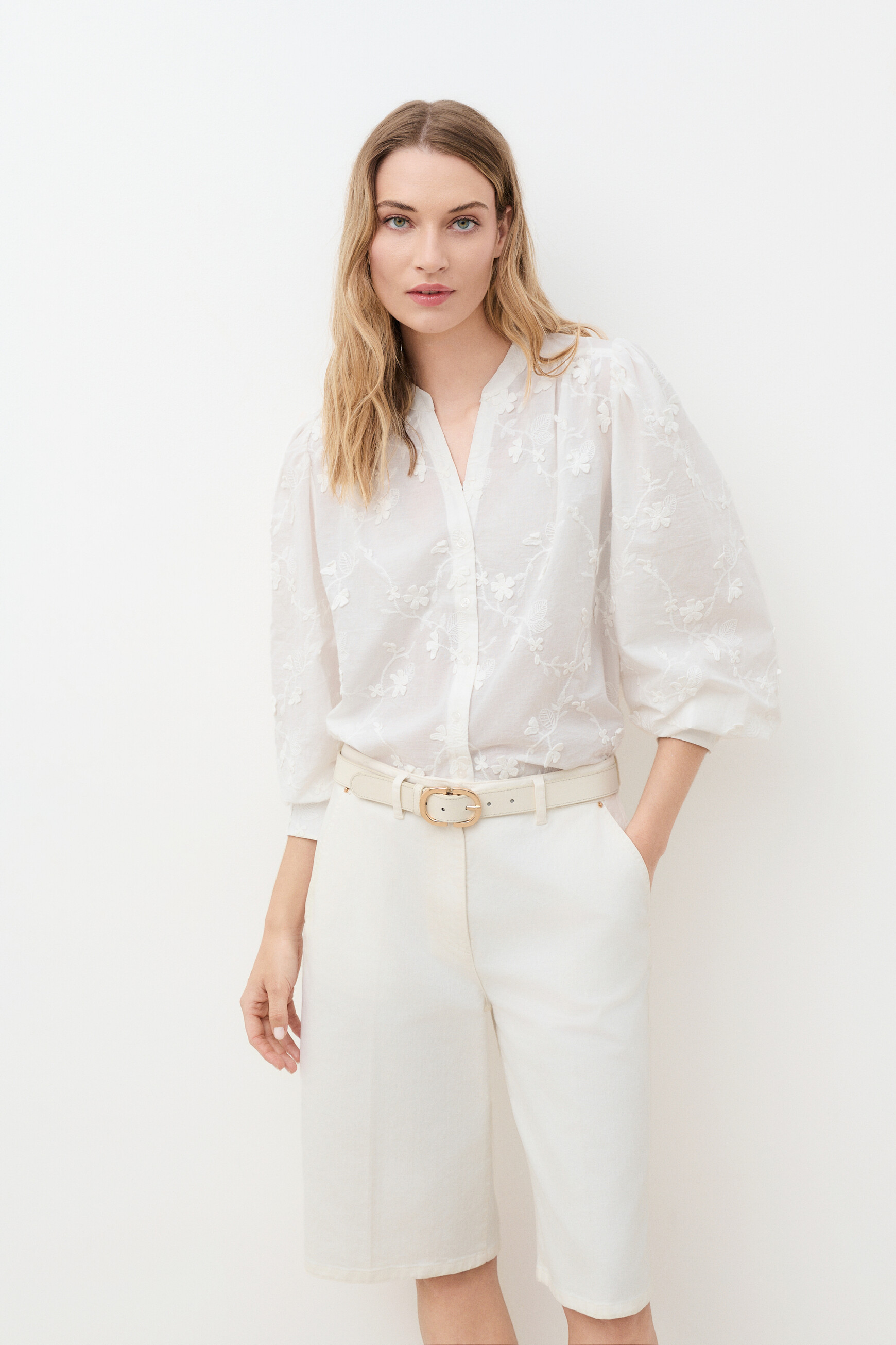 Calex3 shirt white woman