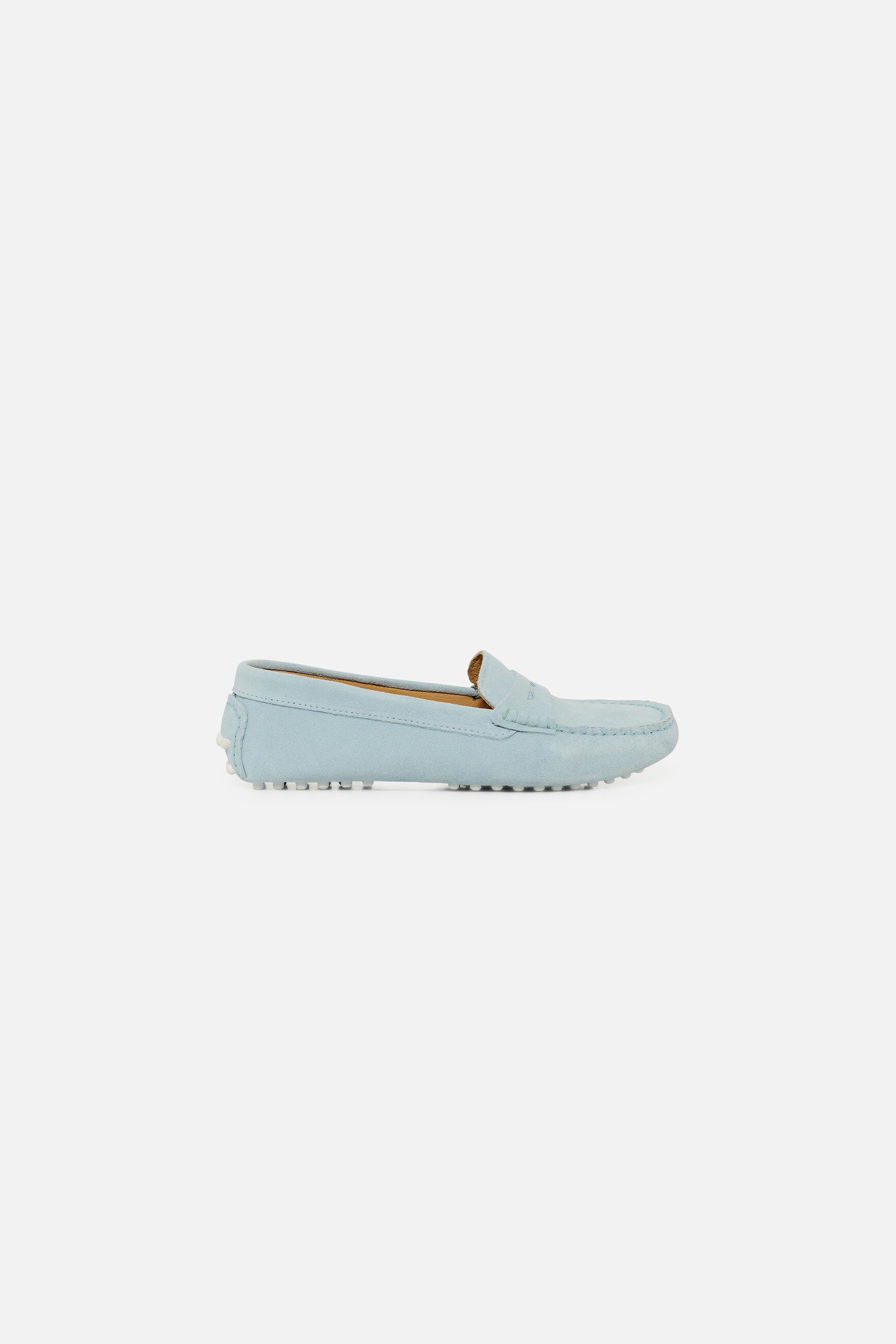 mocassins stolima 100 cuir bleu ciel femme Mocassins stolima 100% cuir bleu ciel femme