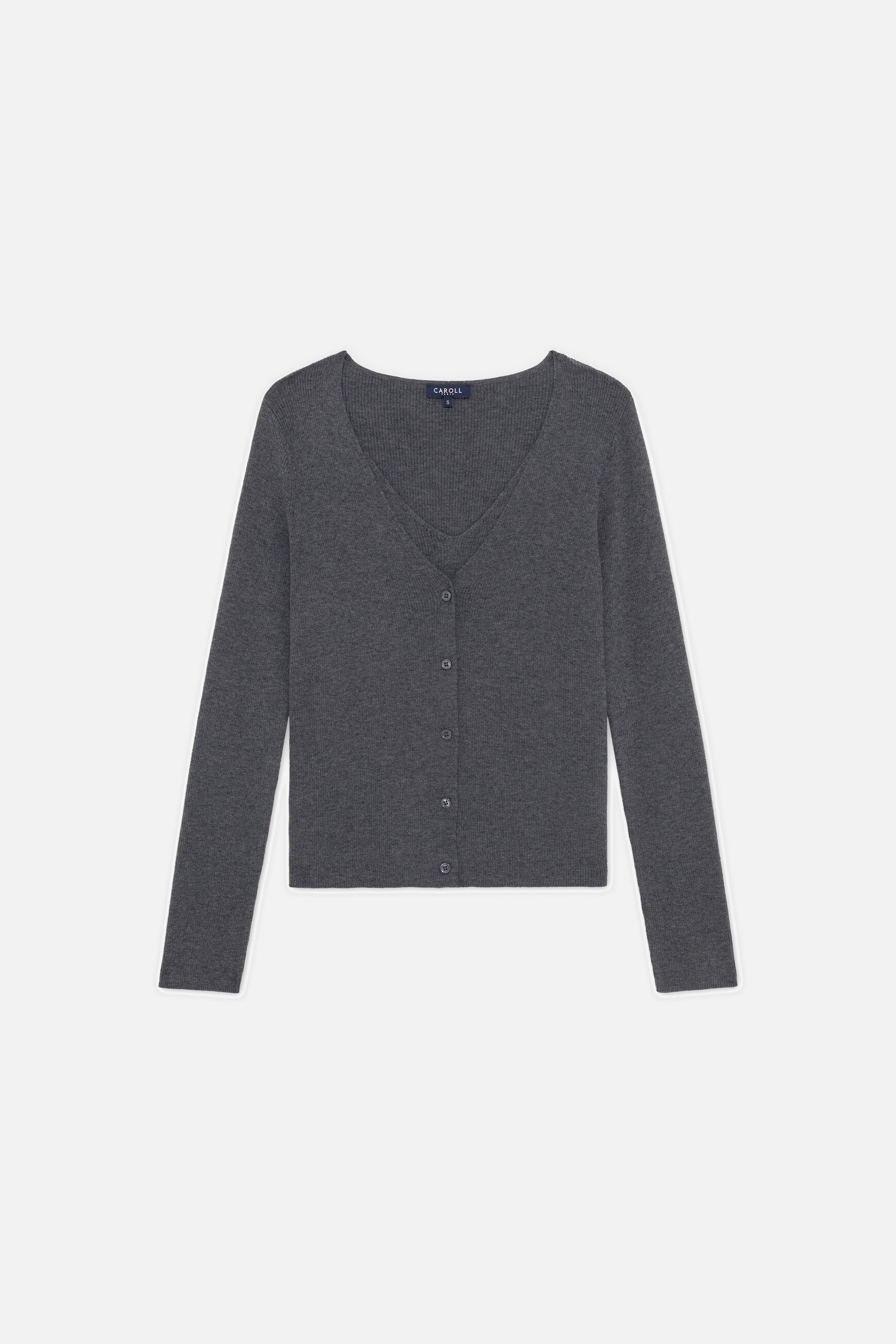 Pull Mwithney gris femme